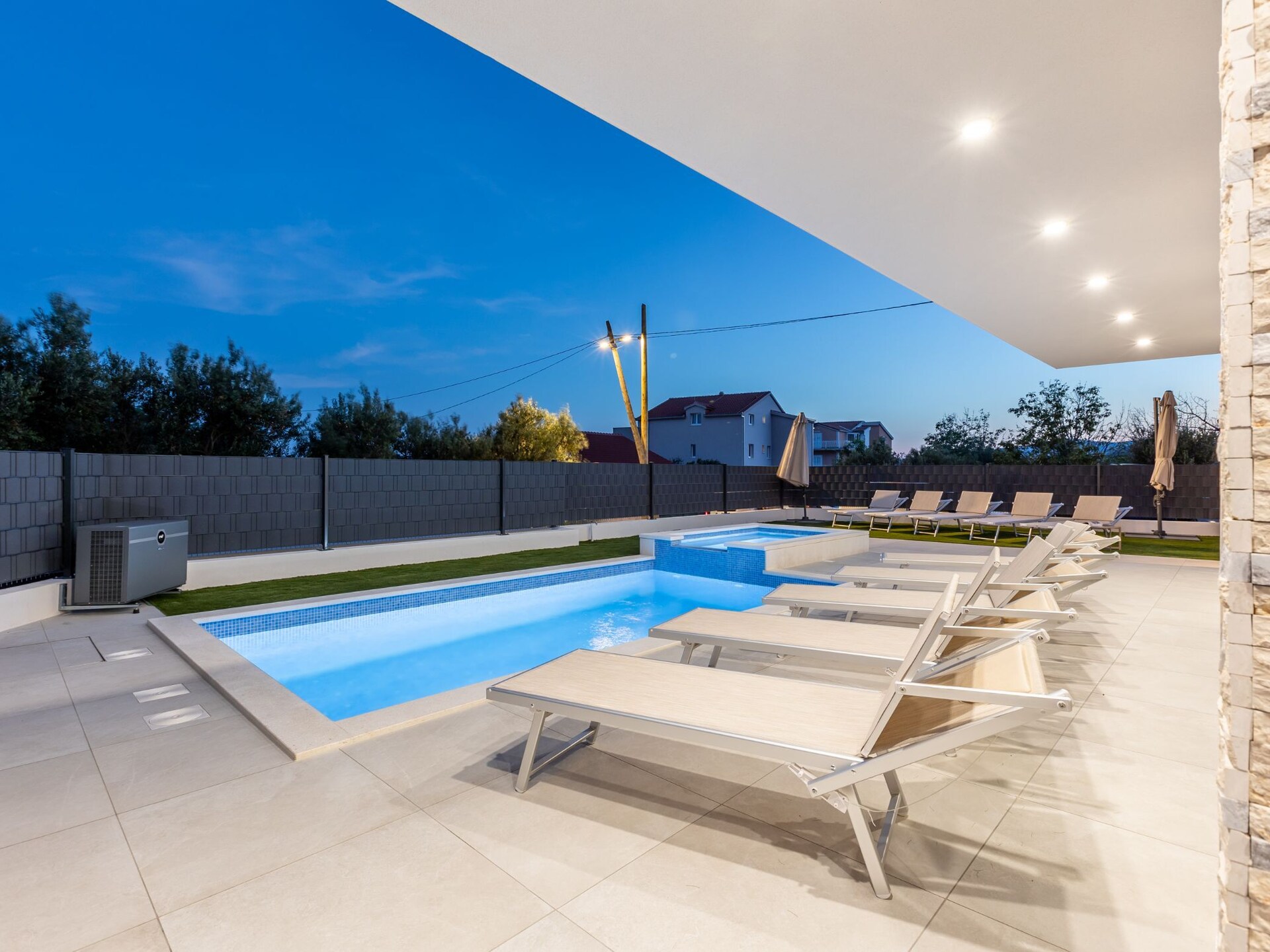 Privézwembad en luxe in Villa Bonce, Kaštel Stari - foto 47