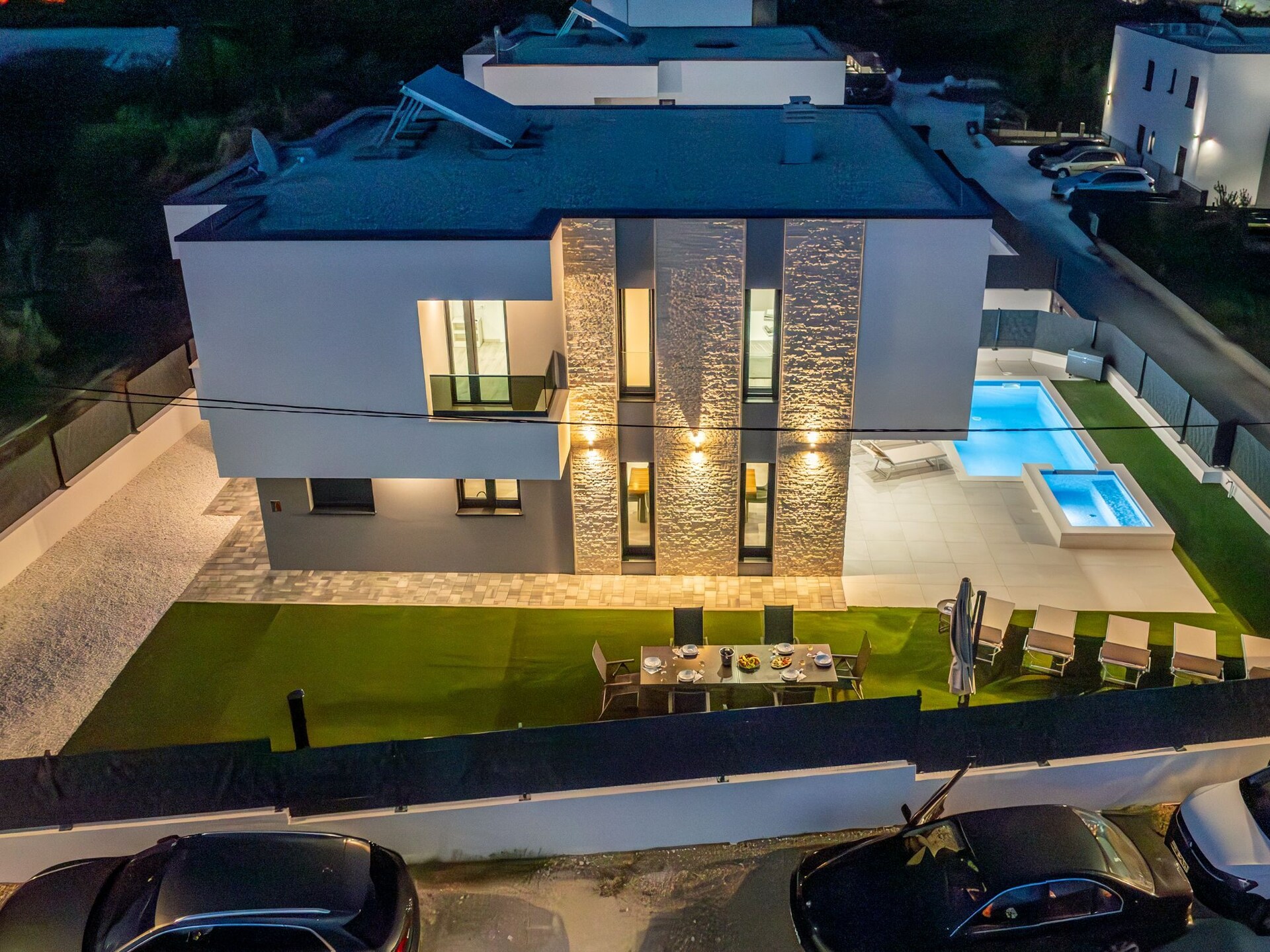 Privézwembad en luxe in Villa Bonce, Kaštel Stari - foto 31