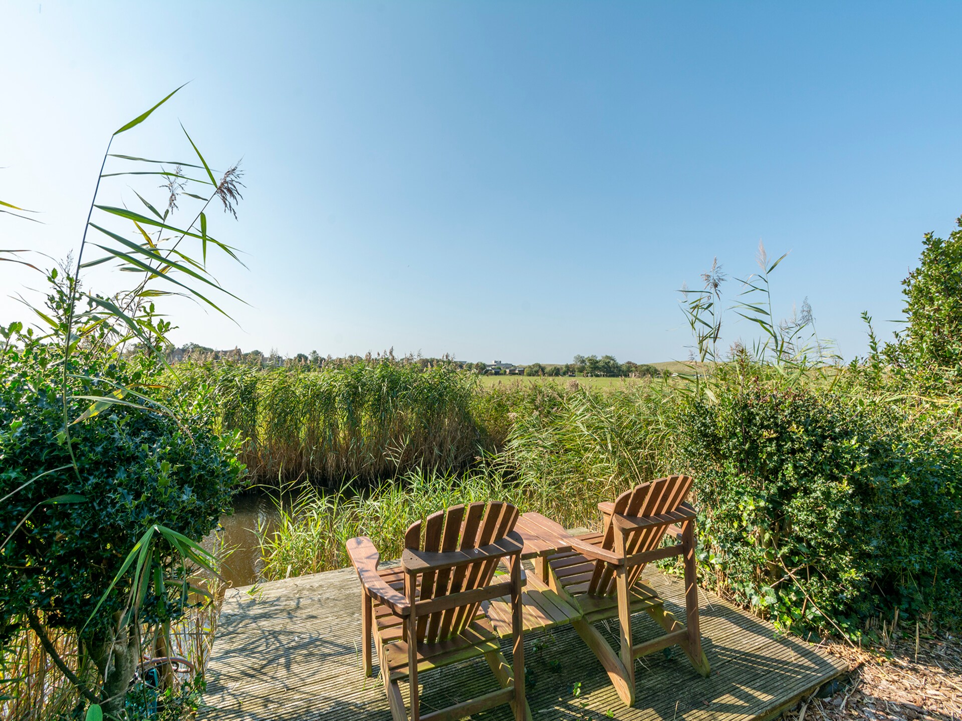 Luxe rietgedekte villa aan het water met duinuitzicht in Callantsoog - foto 23