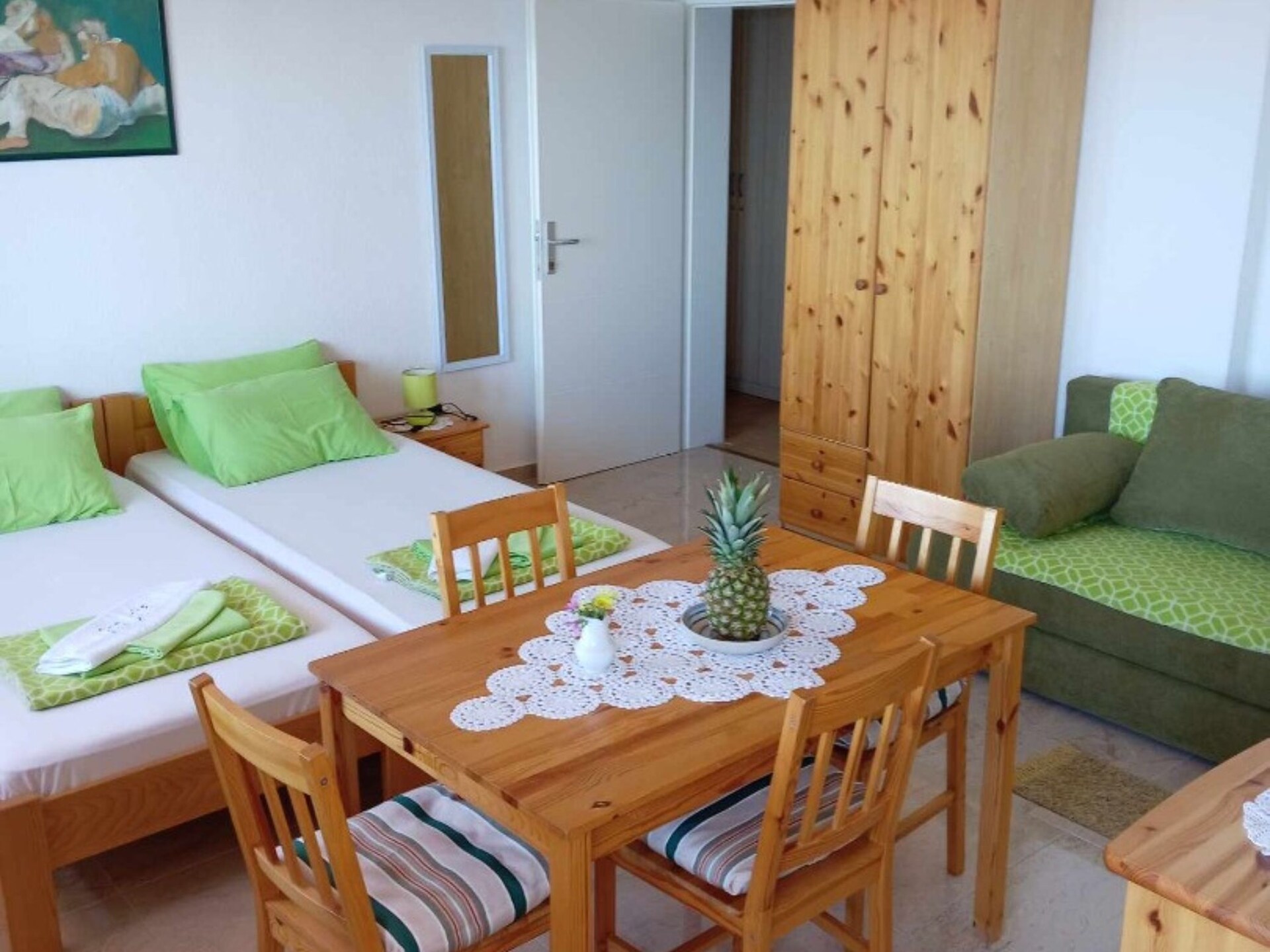 Studio Julia 5 aan zee in Martinšćica, Cres – voor 4 personen met WiFi - foto 1
