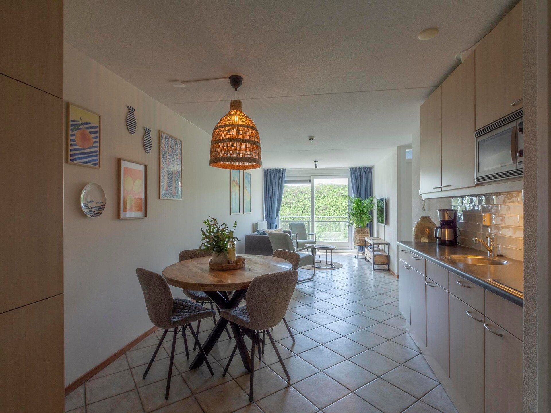 Wijde Blick 310: Kleurrijk appartement op 250m van het strand in Callantsoog - foto 9