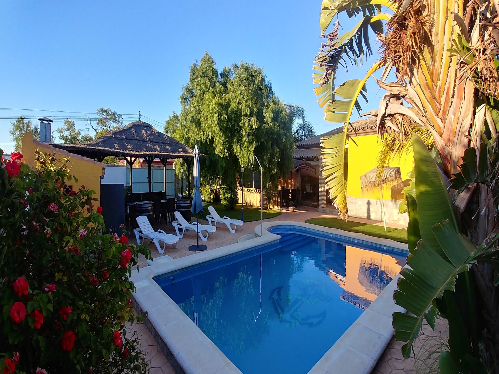 La Redondela: Vrijstaande villa met privézwembad nabij golfbaan in Cádiz - foto 1