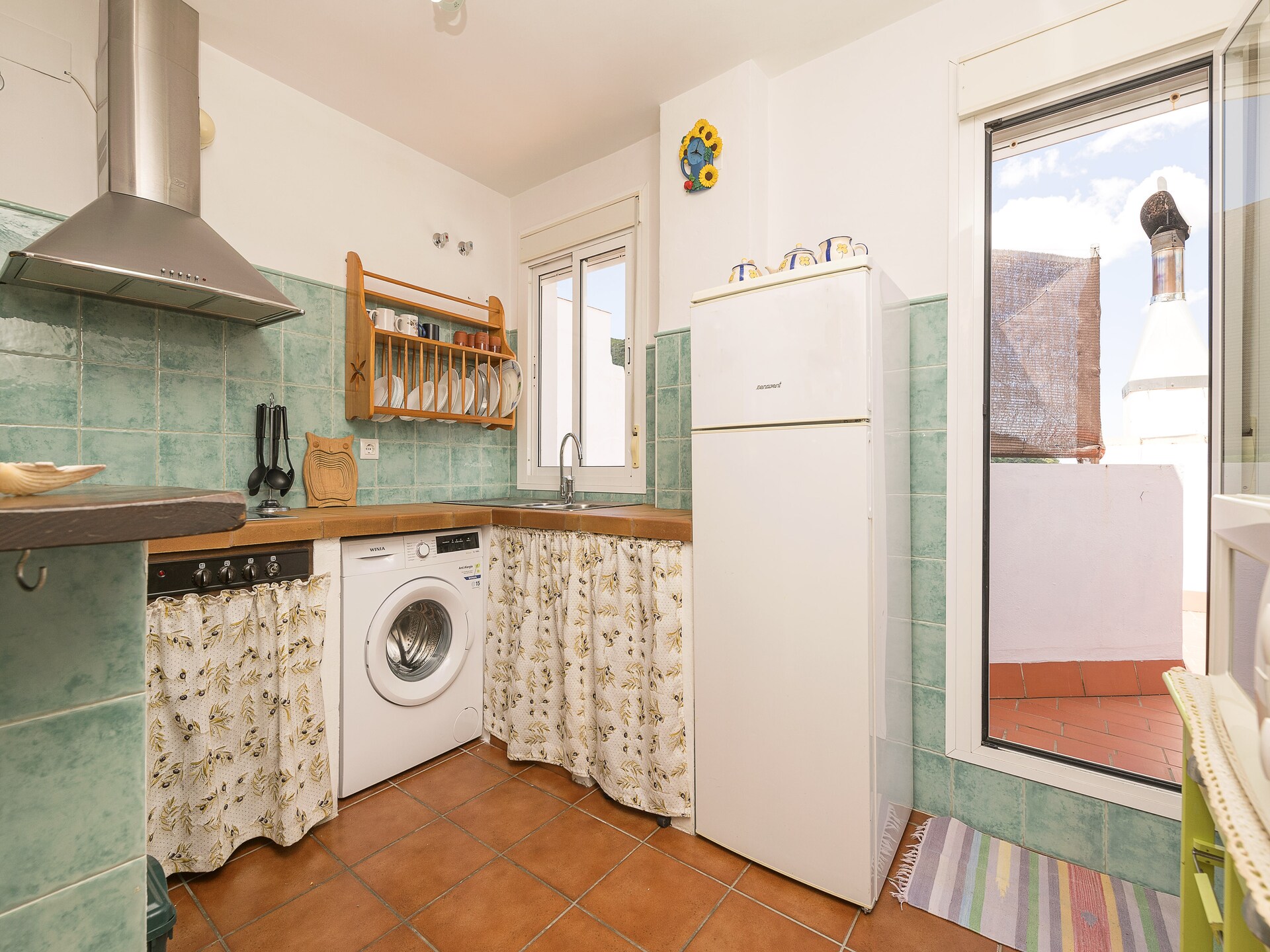Licht appartement met bergzicht en terras in Benamahoma, Cádiz - foto 10