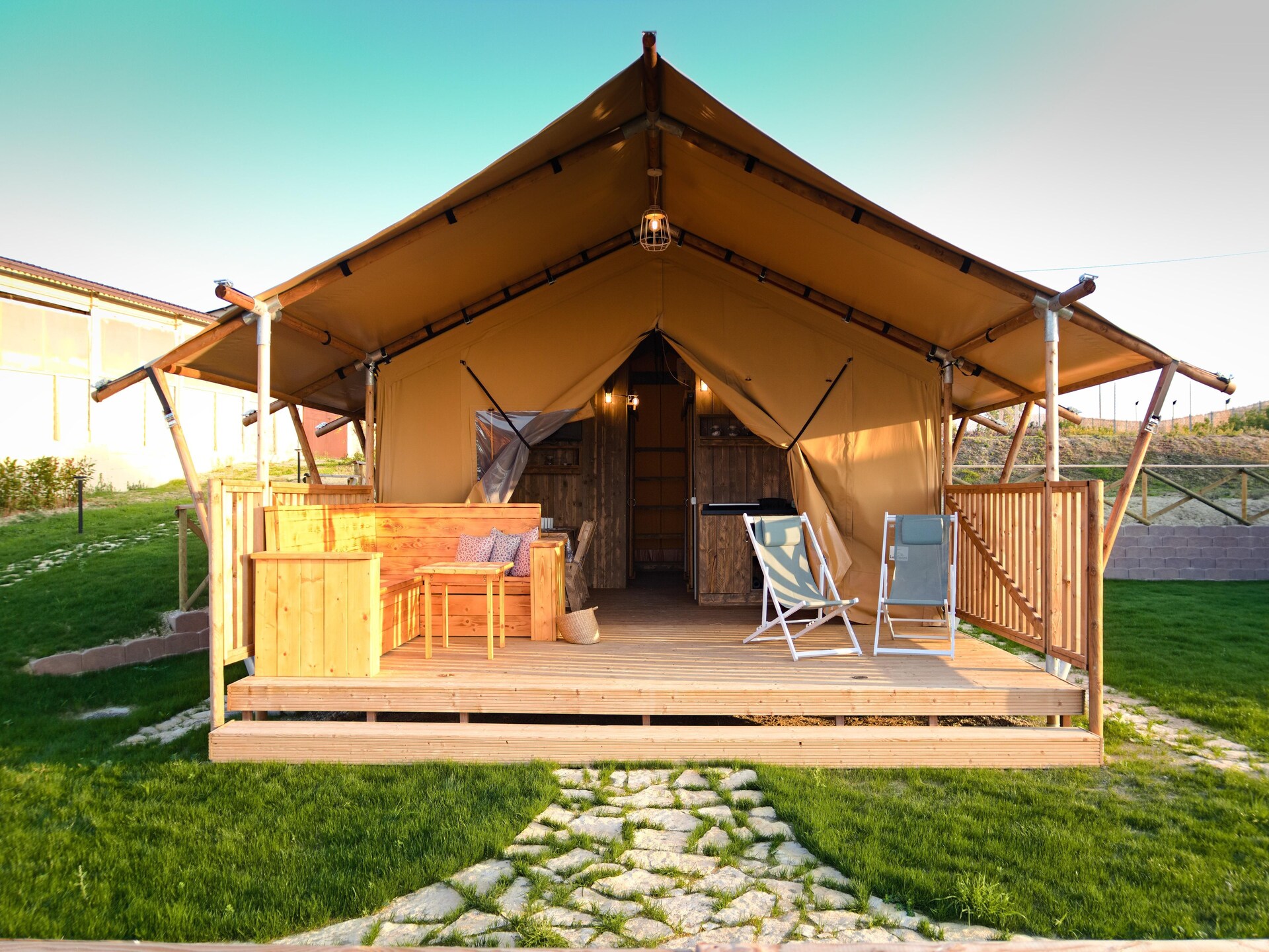 Luxe Glamping-ervaring Tenda 2 in de heuvels van Fermo - foto 12