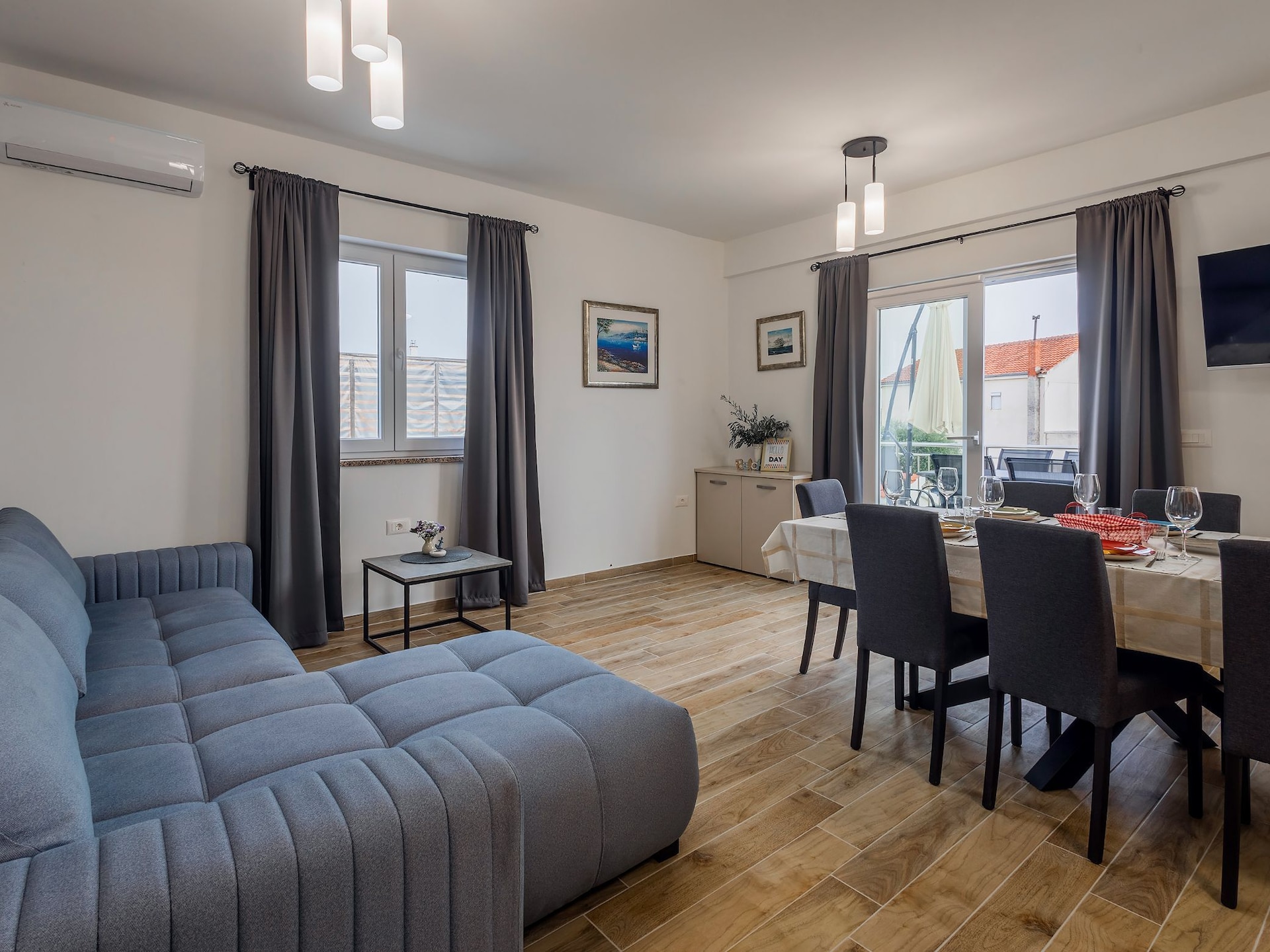8-persoons vakantiehuis met privézwembad in Vrsi - foto 5