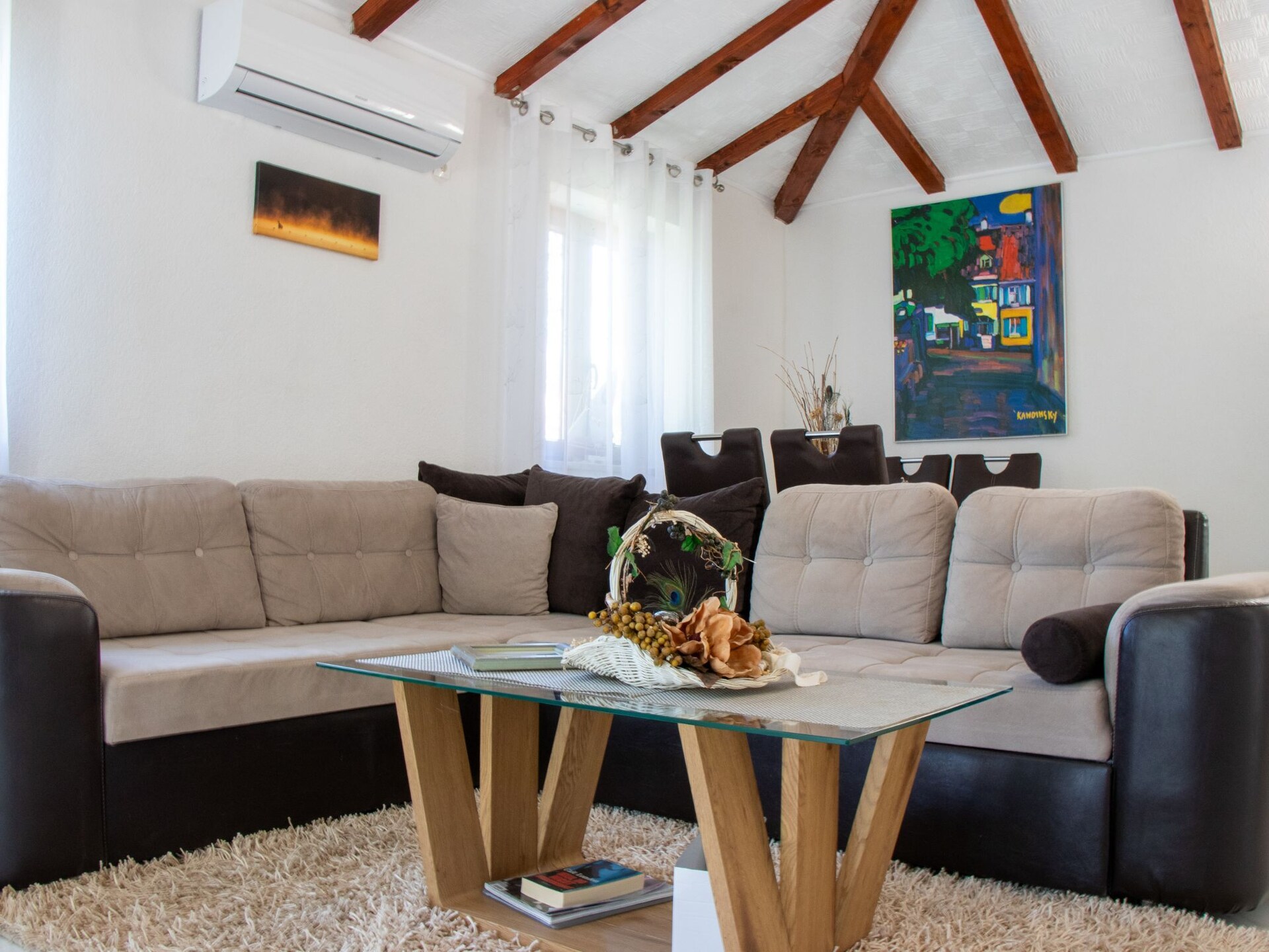 Op 500 m van het strand: Vakantiehuis House Wood in Orebic - foto 2