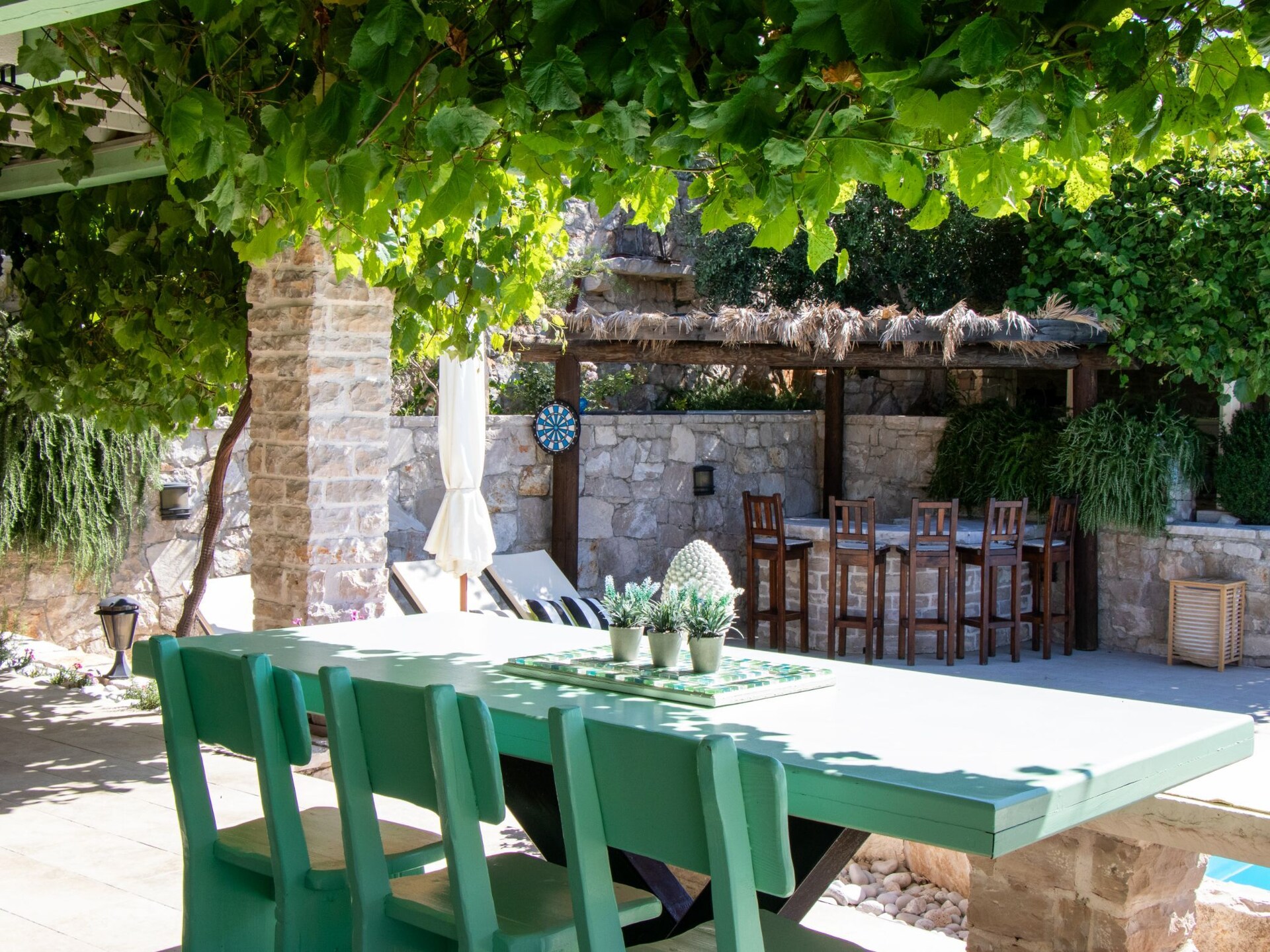 Op 500 m van het strand: Vakantiehuis House Wood in Orebic - foto 17