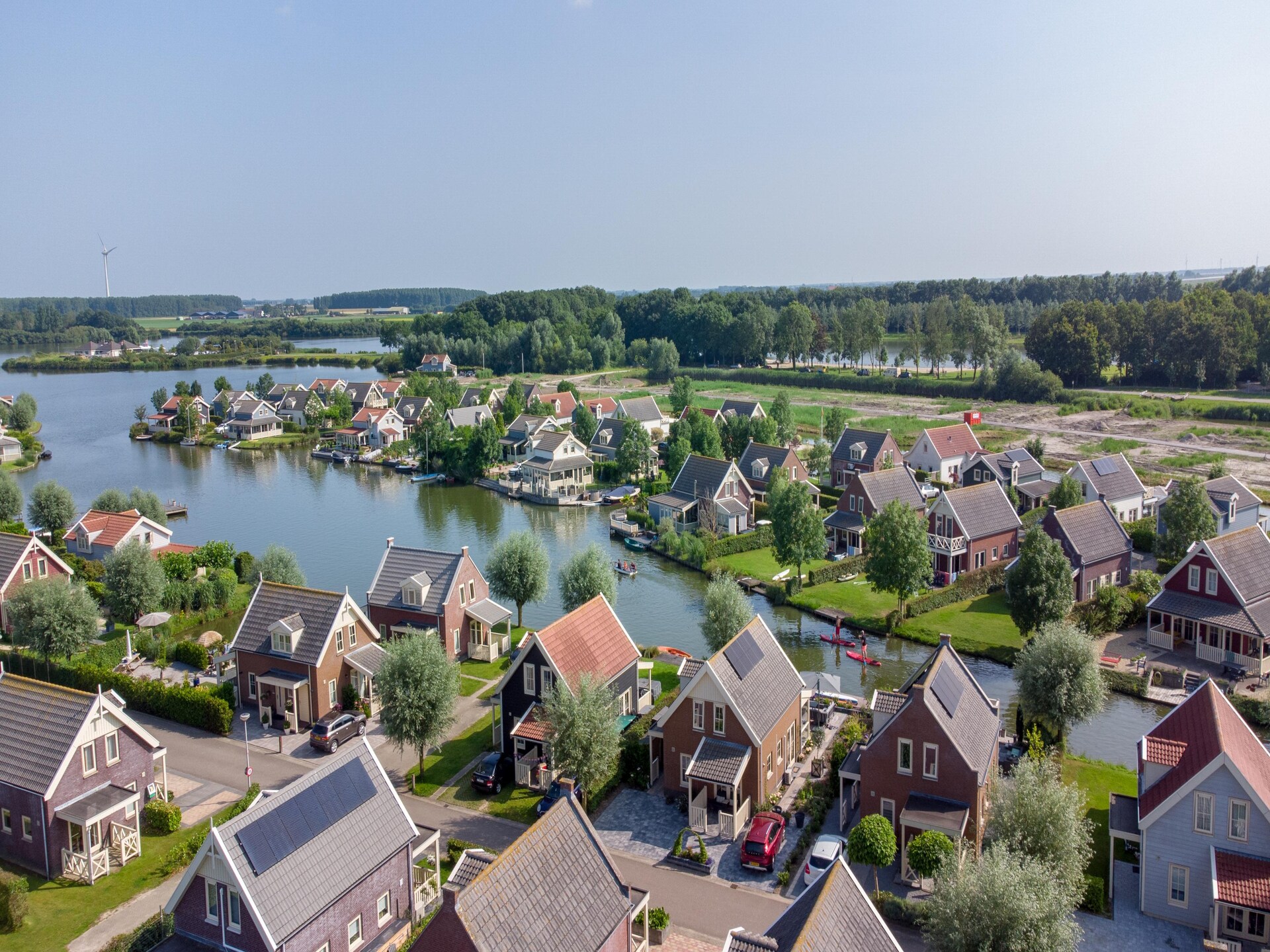 Luxe vakantiehuis aan het water met sauna op park Zuytland Buiten - foto 19