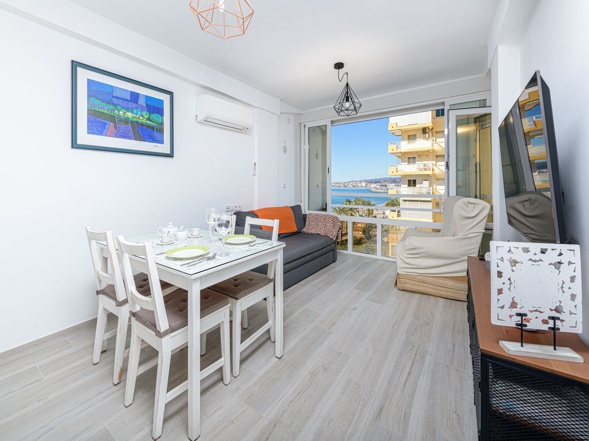 Golfappartement met zeezicht op 100 meter van het strand in Algarrobo Costa - foto 10