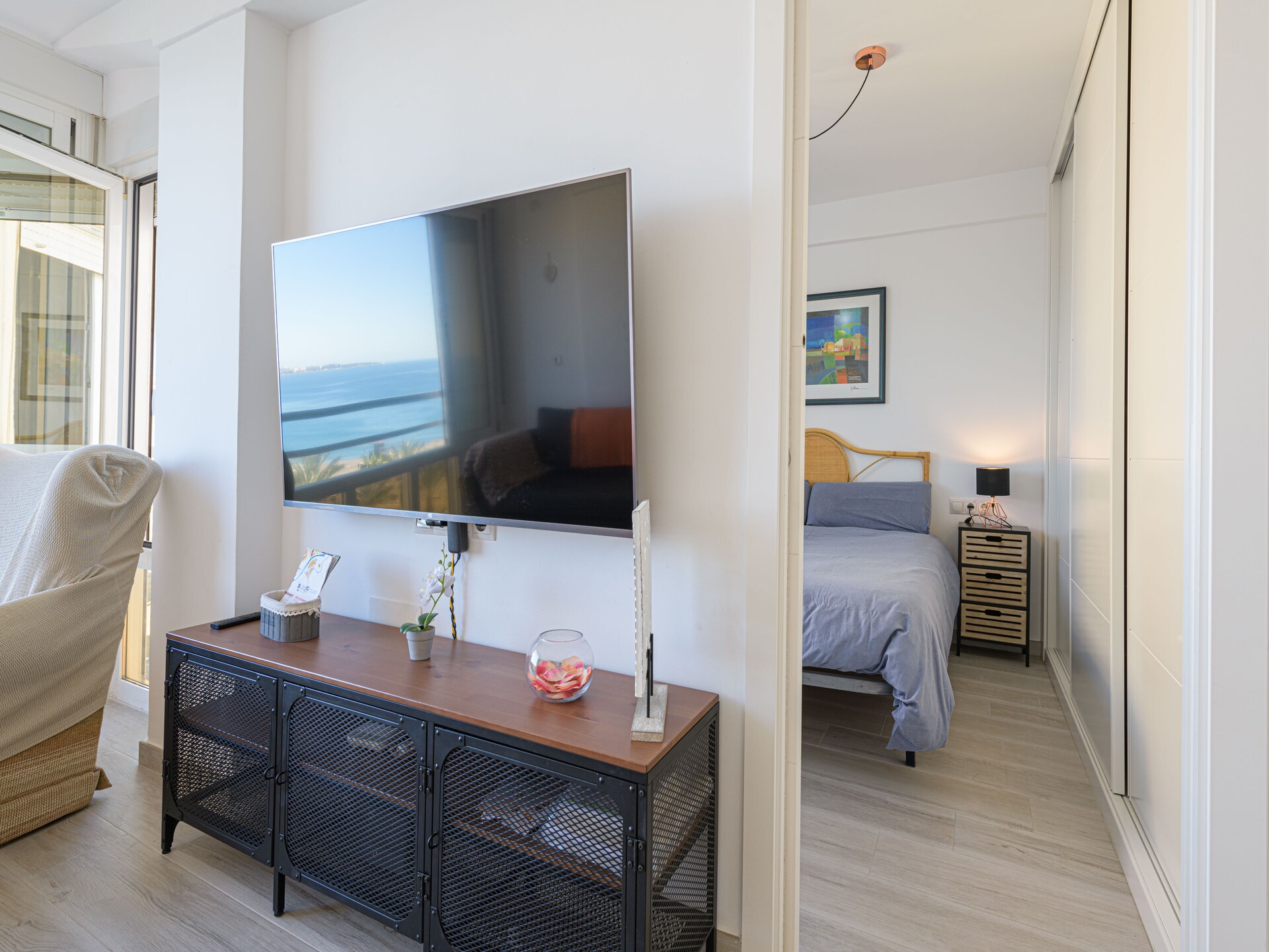 Golfappartement met zeezicht op 100 meter van het strand in Algarrobo Costa - foto 21