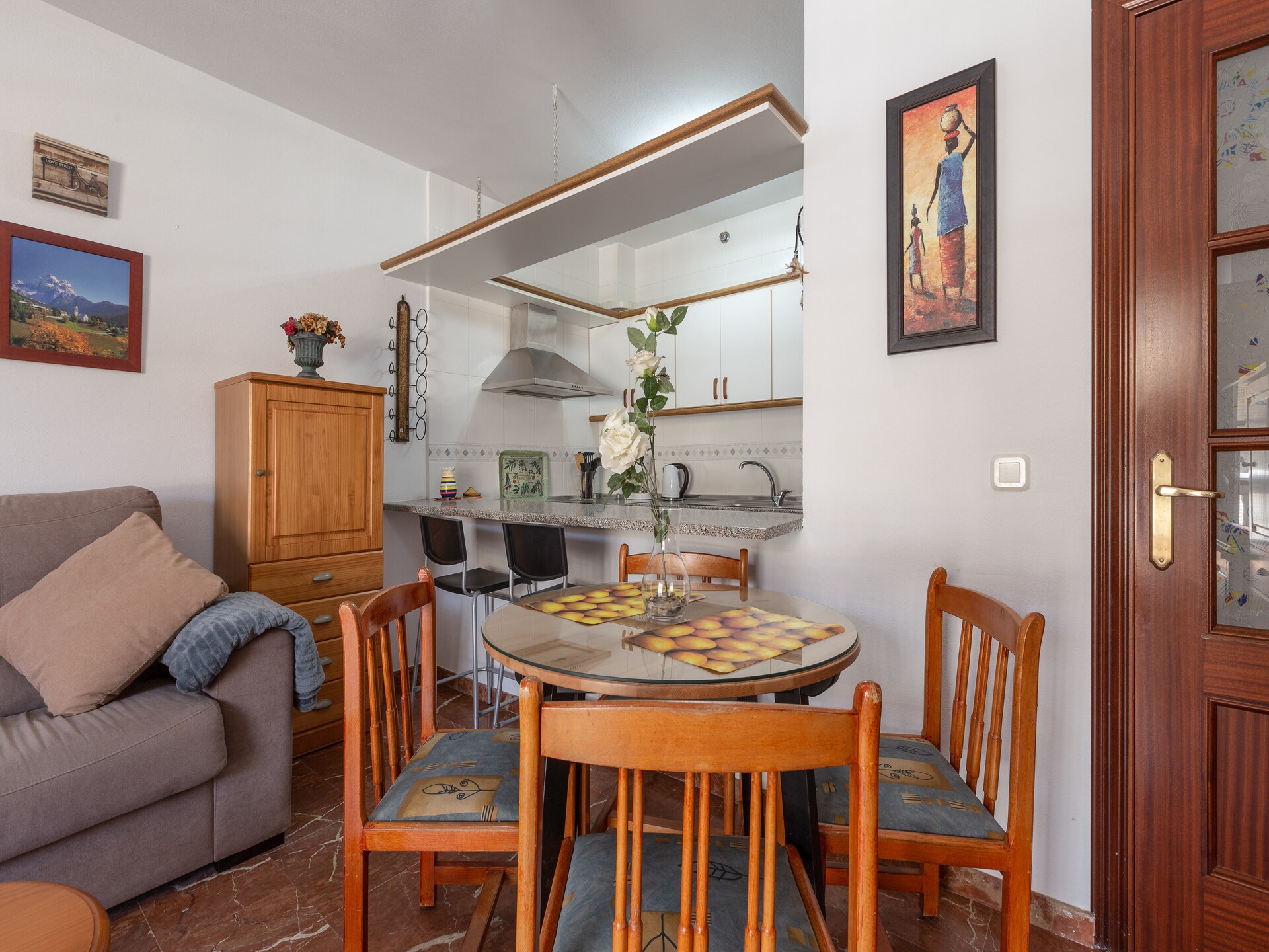 Appartement aan de golfbaan in El Morche, op 100 meter van het strand - foto 9
