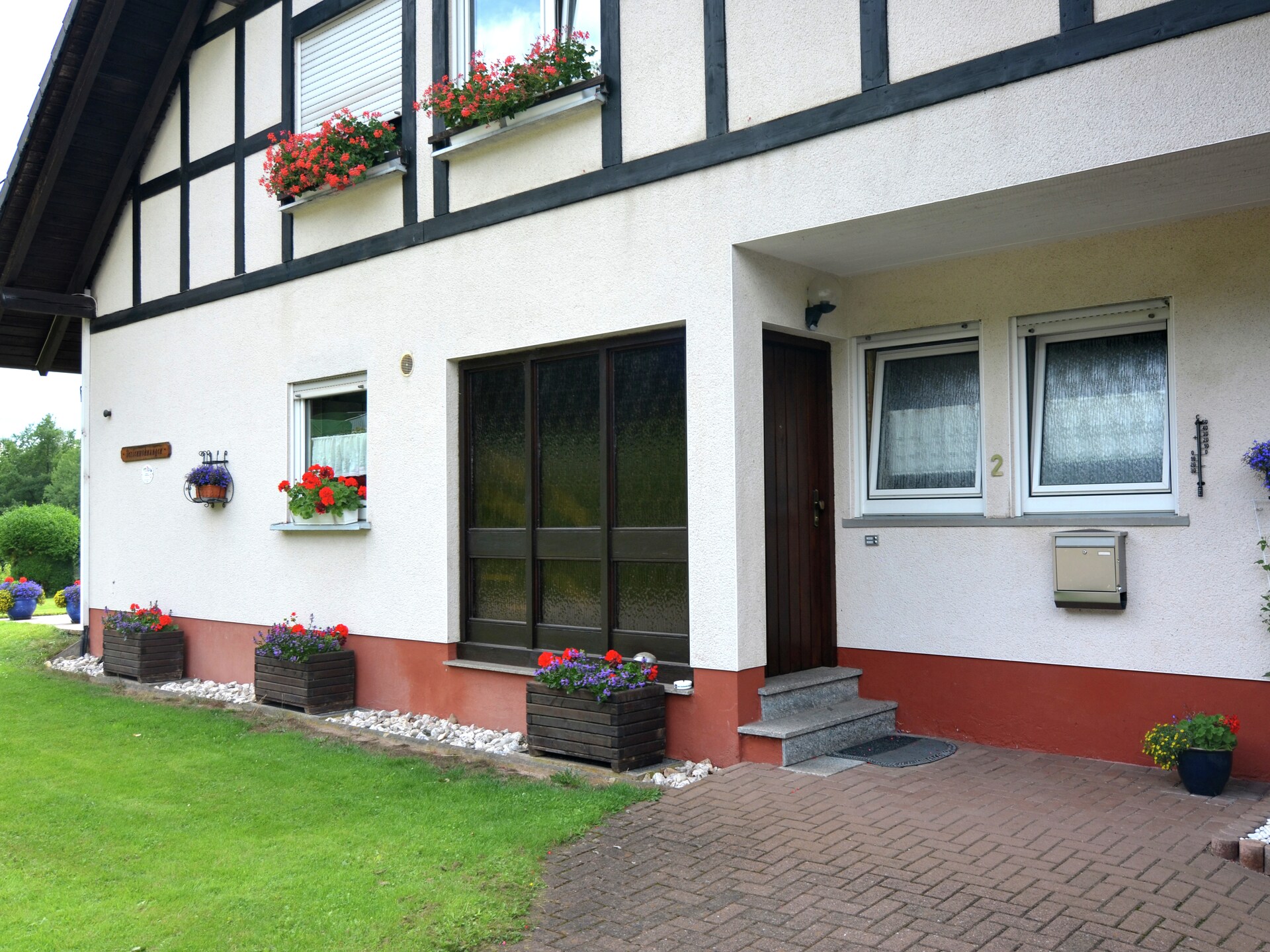 Sauerland appartement op boerderij met bosrijke omgeving en terras - foto 9