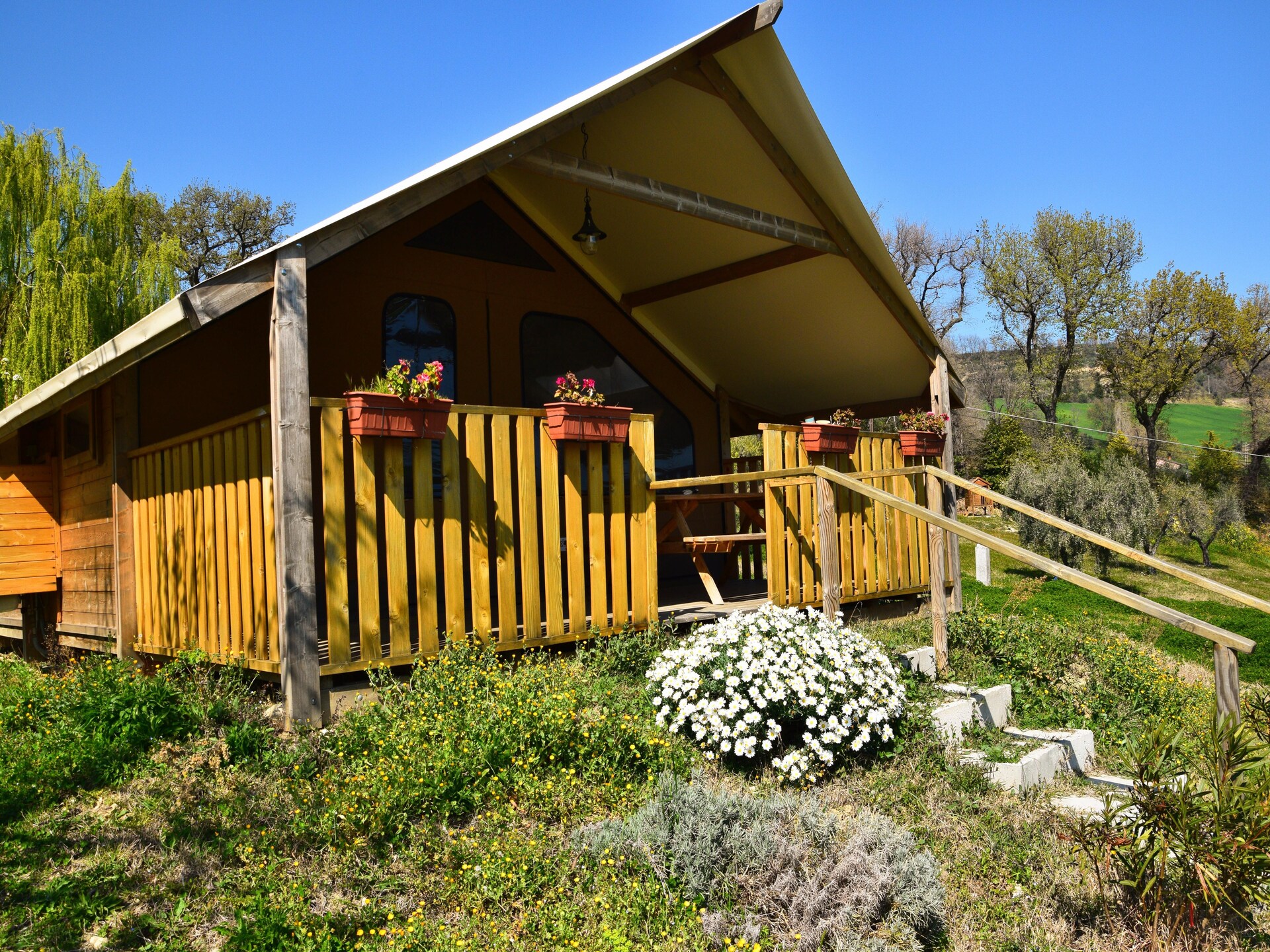 Luxe glamping tent voor 5 personen met zwembad, 5 km van Adriatische stranden - foto 5