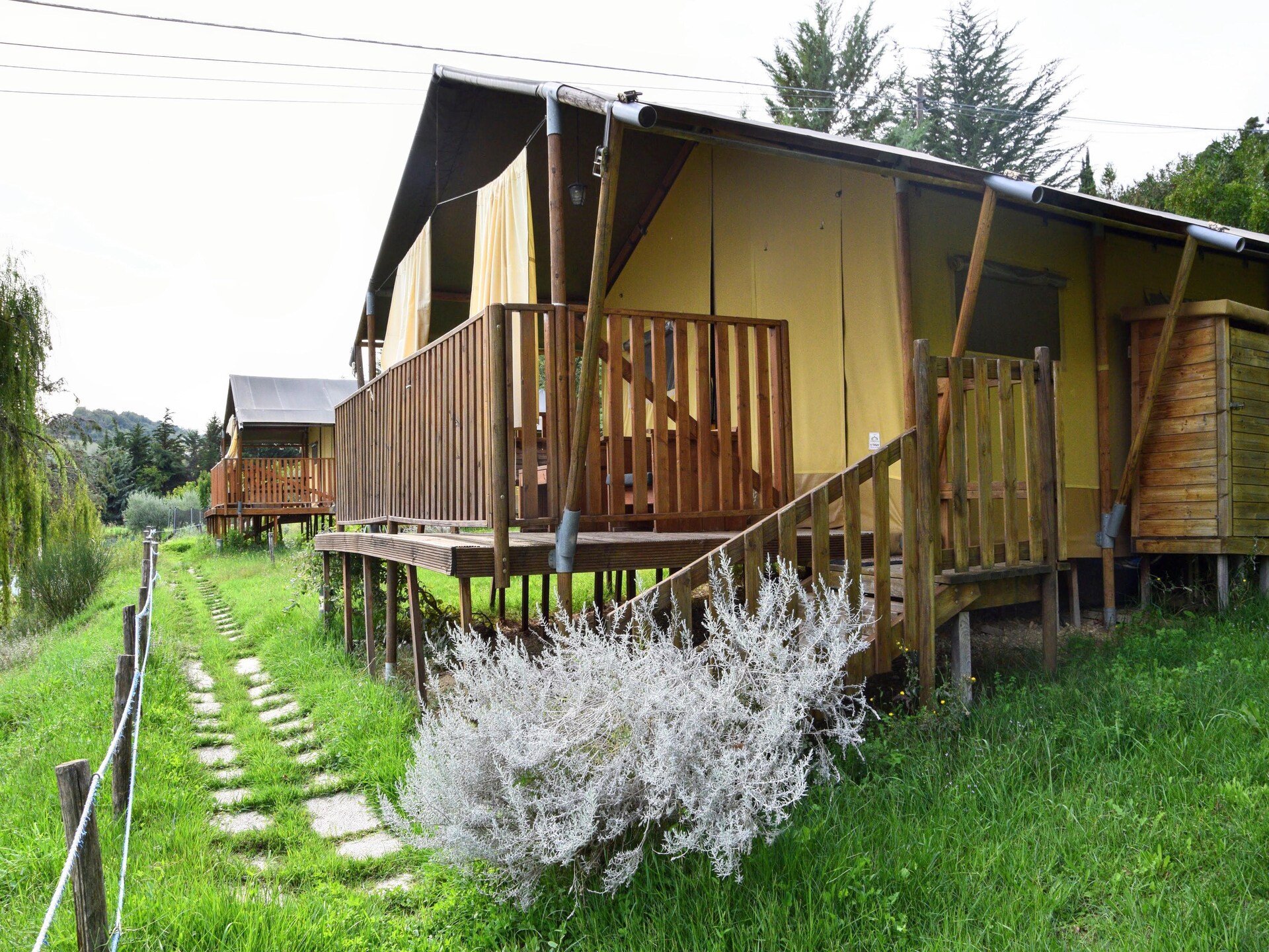 Luxe glamping tent voor 5 personen met zwembad, 5 km van Adriatische stranden - foto 9