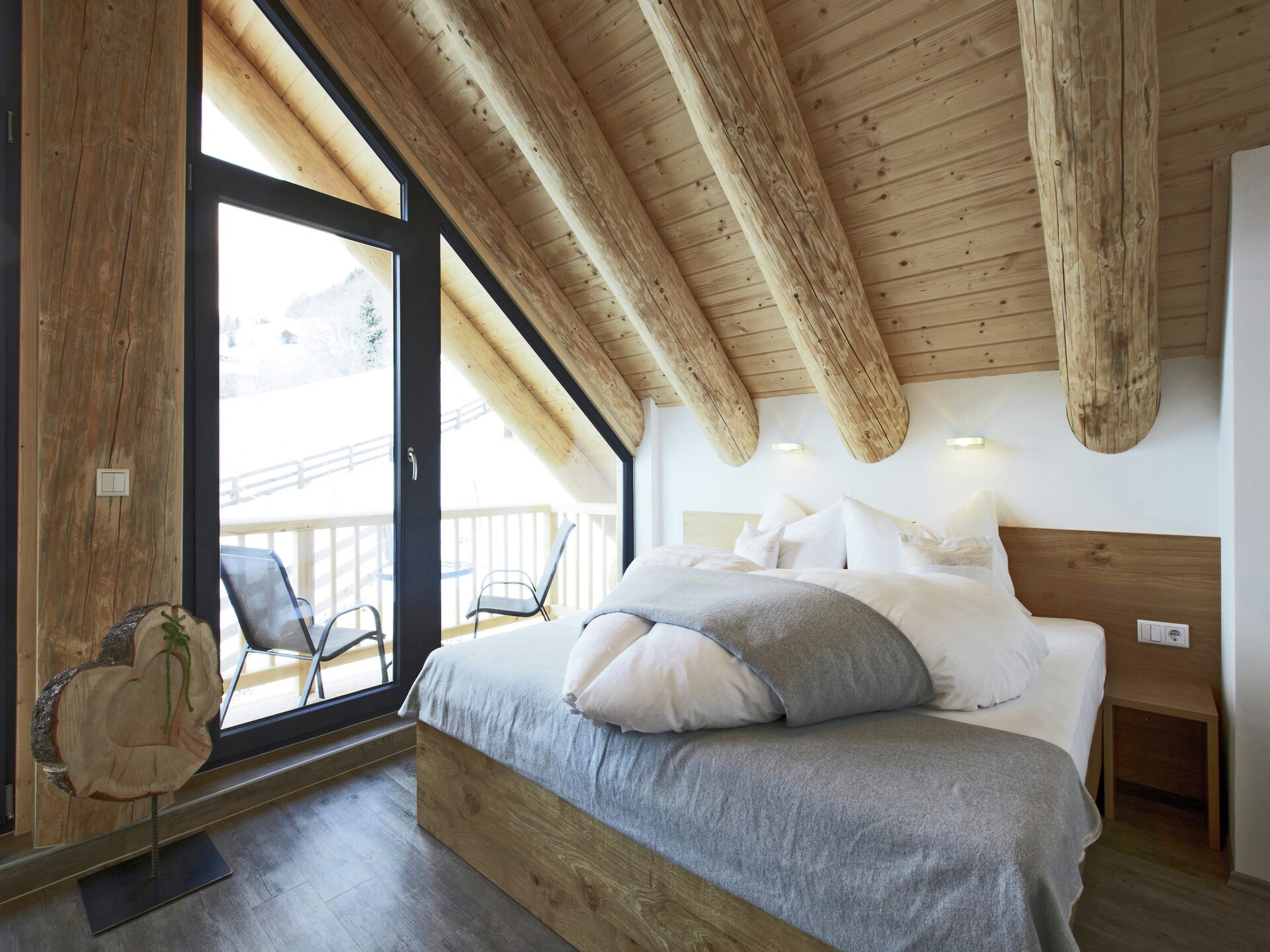 Op 800 m van het meer: Luxe chalet Faltri in Ladis aan de piste - foto 2