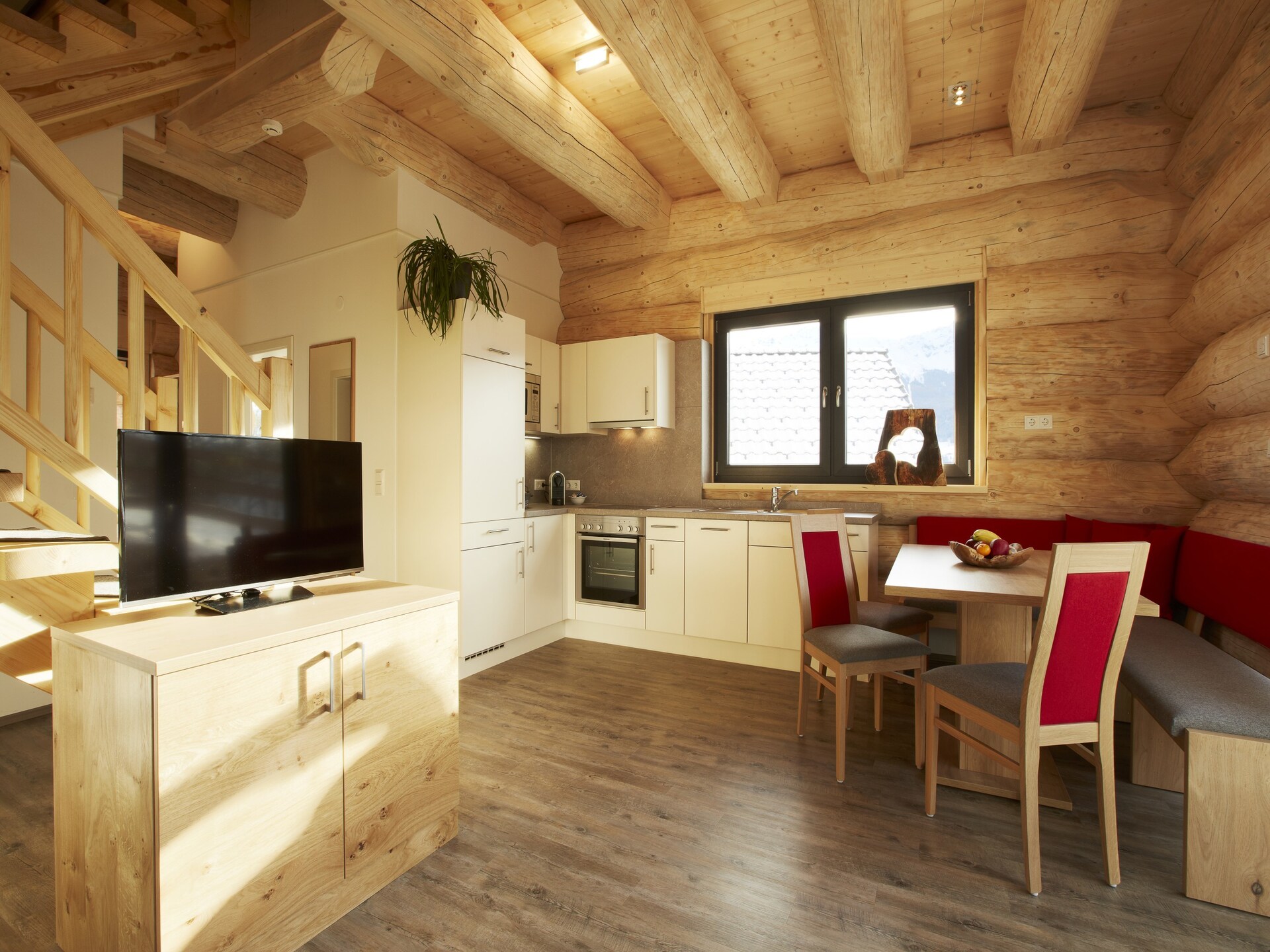 Op 800 m van het meer: Luxe chalet Faltri in Ladis aan de piste - foto 1