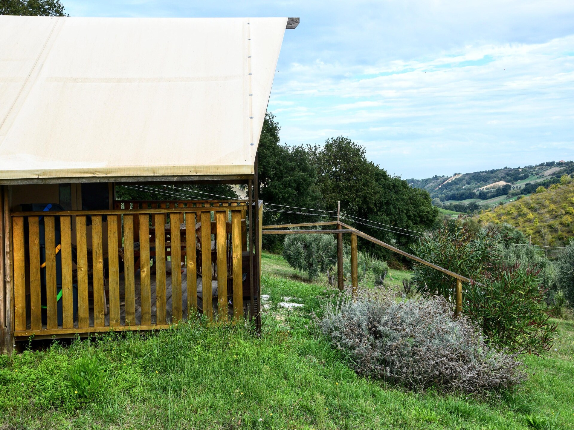 Luxe Glamping Tent voor 5 personen nabij Adriatische kust in Lampedona - foto 6