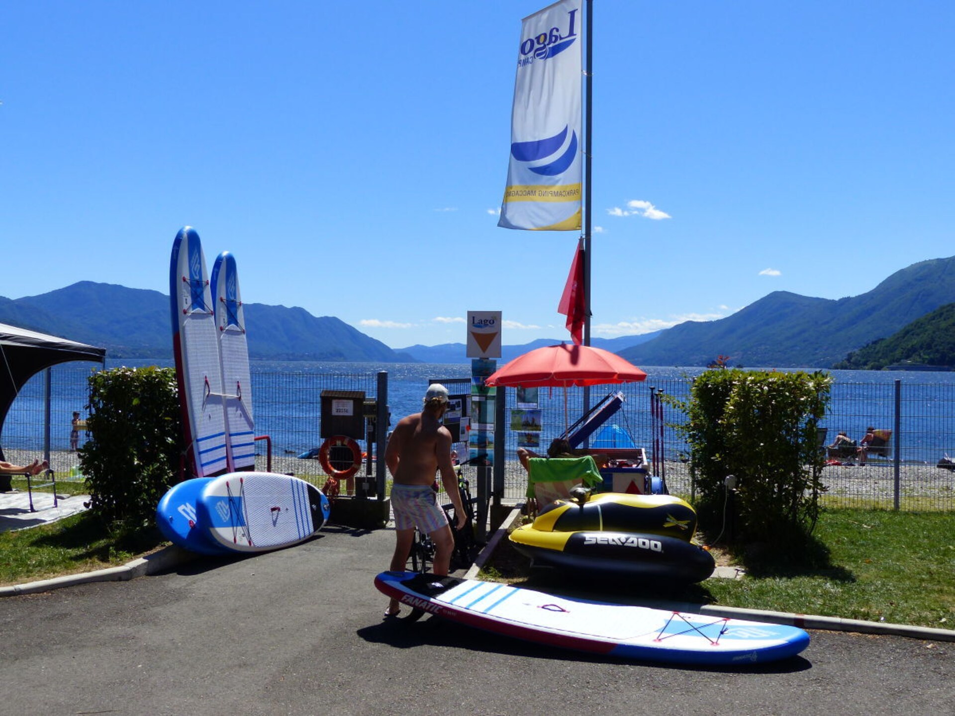 Vakantiehuis aan Lago Maggiore: comfortabel appartement voor 6 personen in Maccagno - foto 13