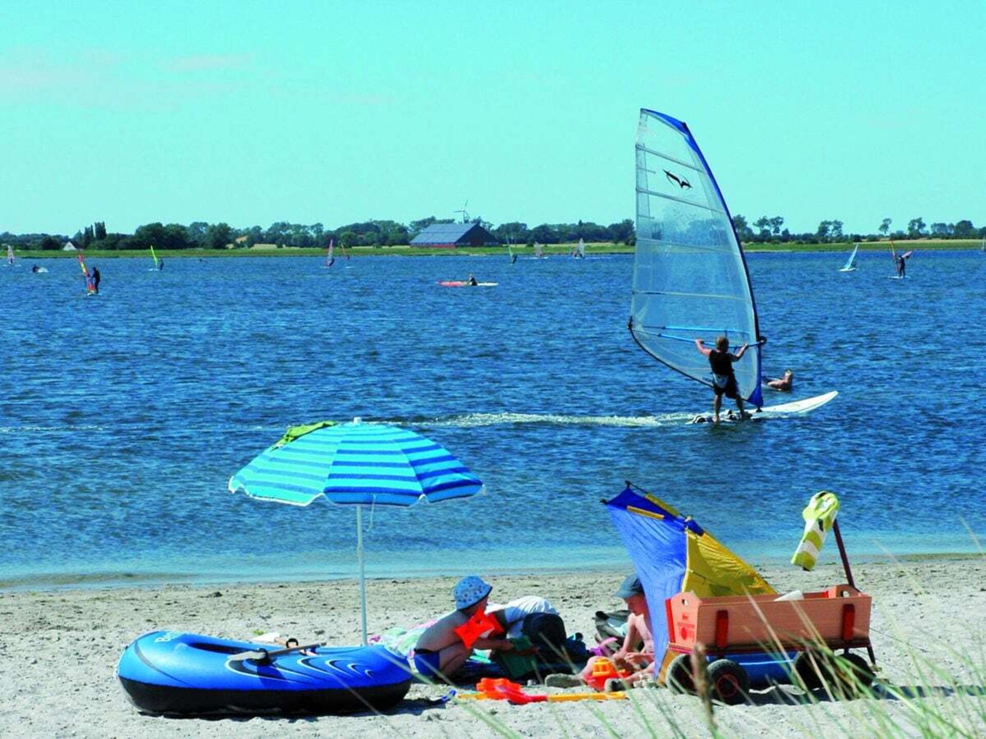 Knus vakantiehuis voor 3 op zonovergoten Fehmarn met WiFi - foto 10