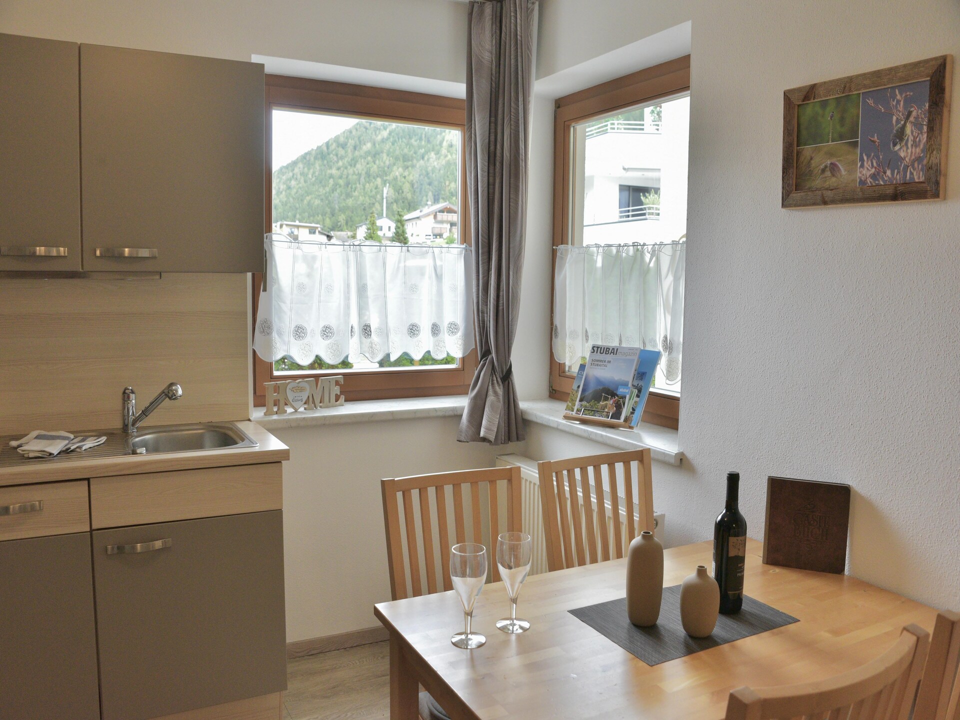 Knus appartement in Fulpmes met tuin, vlakbij de Stubaier Gletscher - foto 11