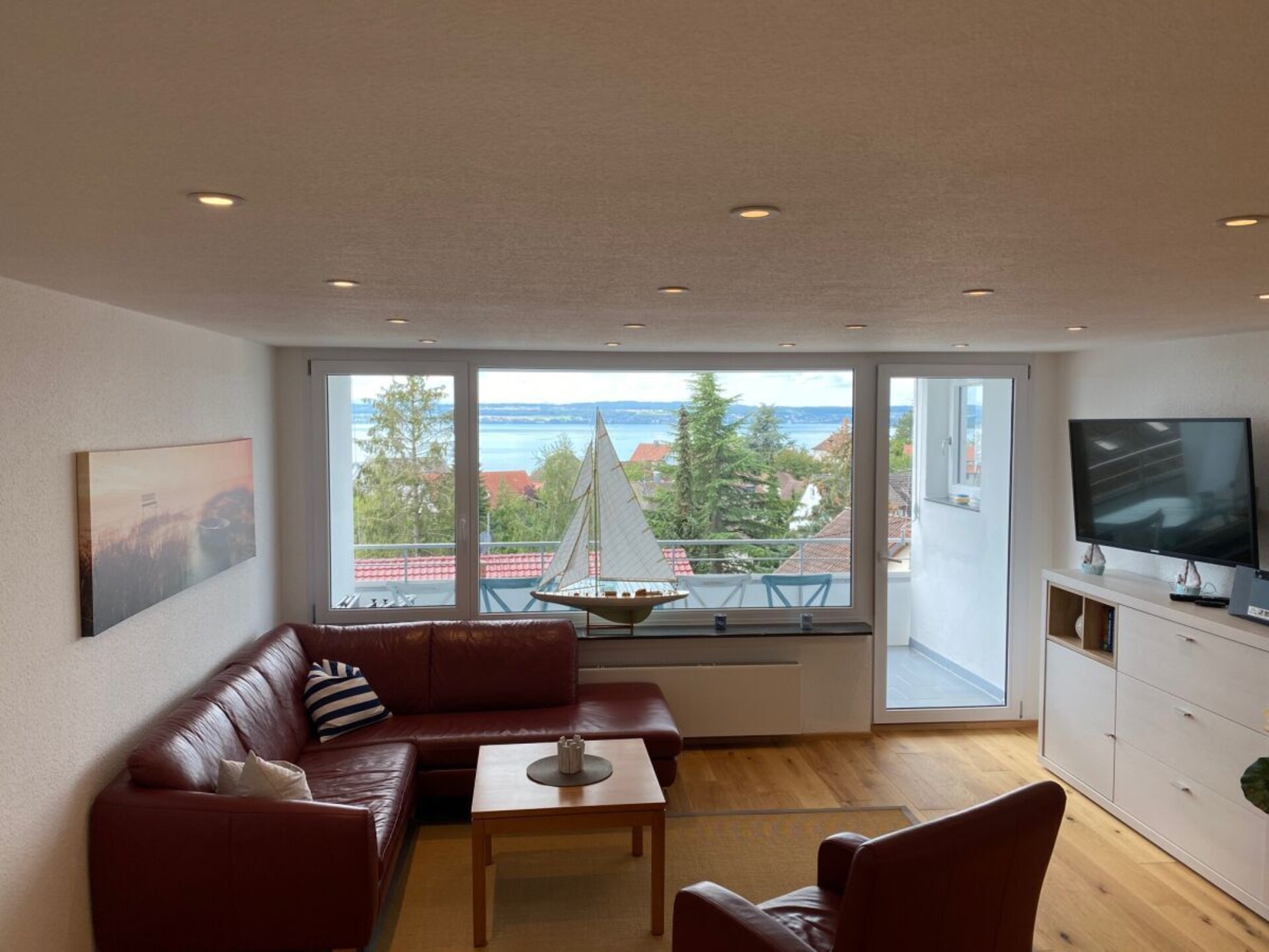 Sfeervol vakantiehuis voor 4 in Meersburg, 600m van het centrum - foto 10