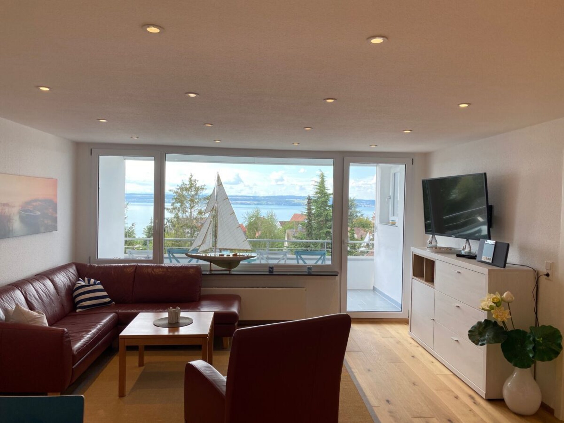 Sfeervol vakantiehuis voor 4 in Meersburg, 600m van het centrum - foto 12