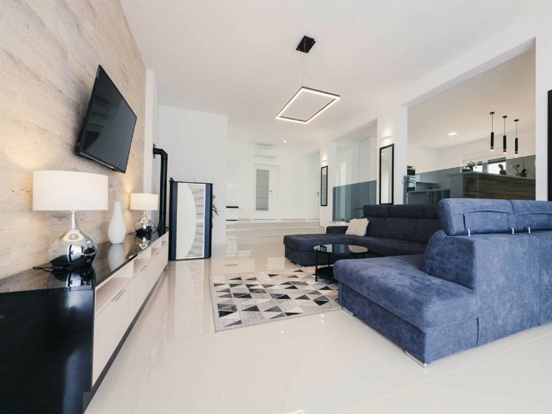 Ruime villa voor 8 personen nabij Zaton met privézwembad en zeezicht - foto 50