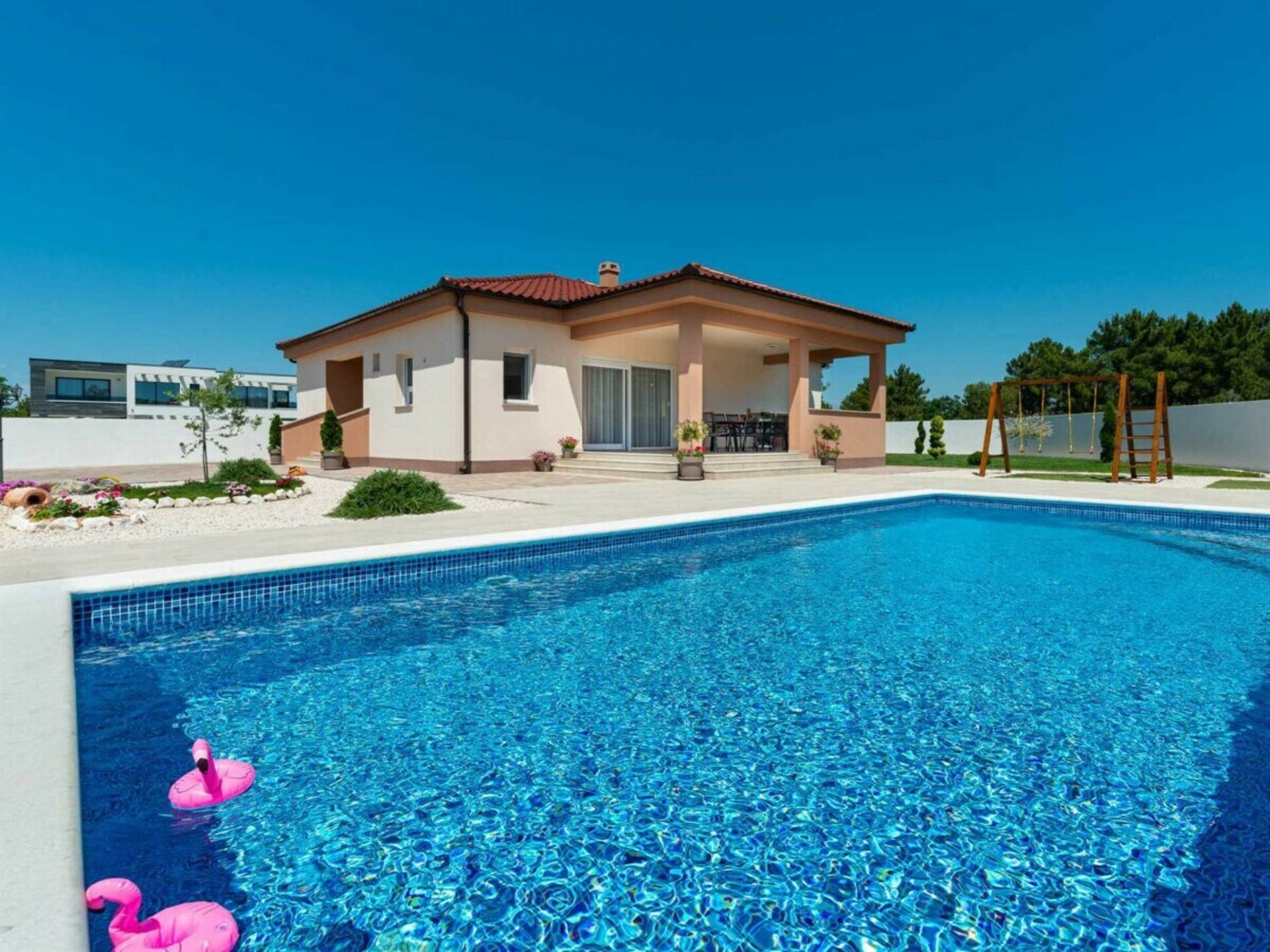 Moderne villa met privézwembad en zeezicht in Zadar, Kroatië - foto 16