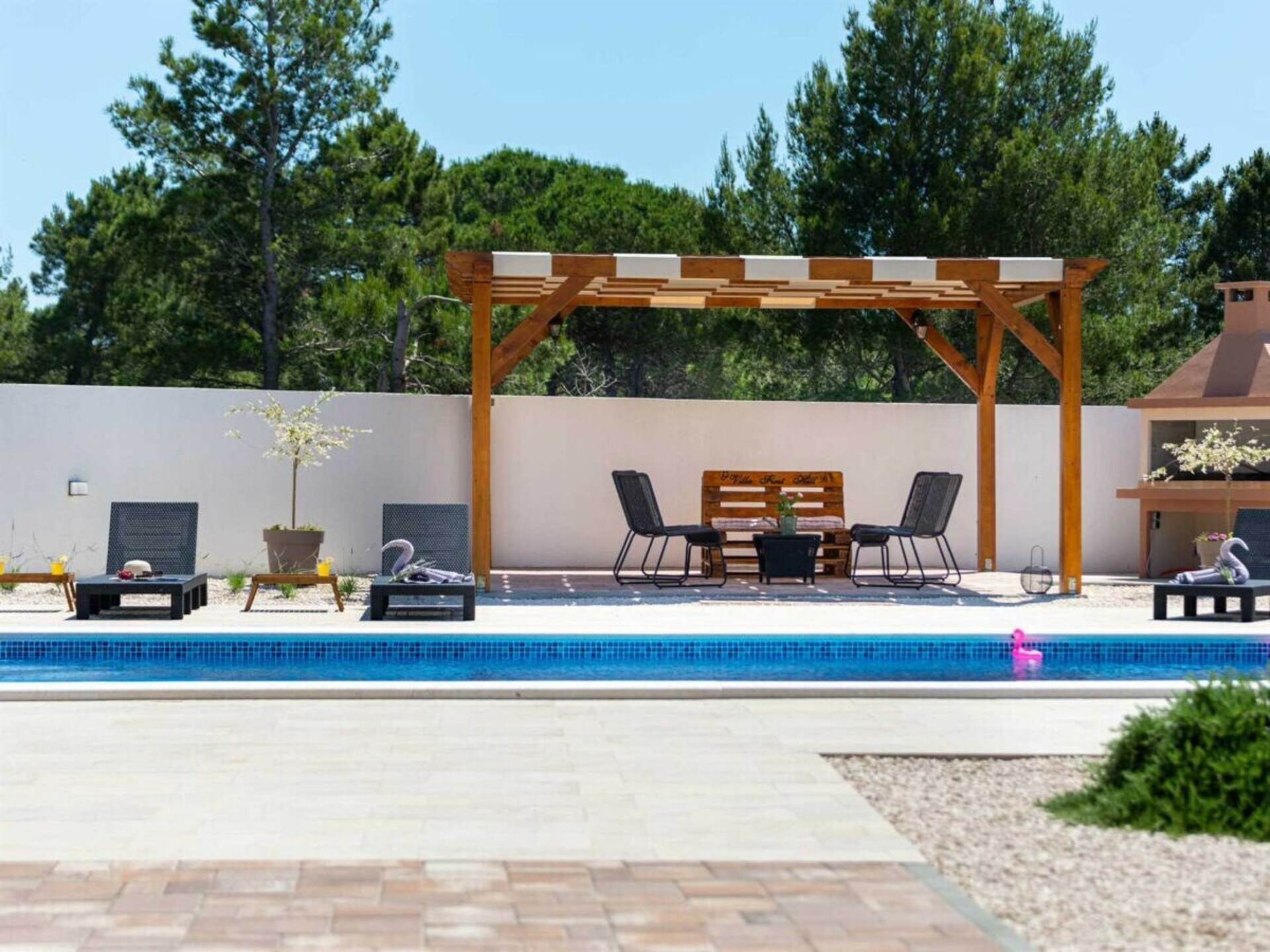 Moderne villa met privézwembad en zeezicht in Zadar, Kroatië - foto 27
