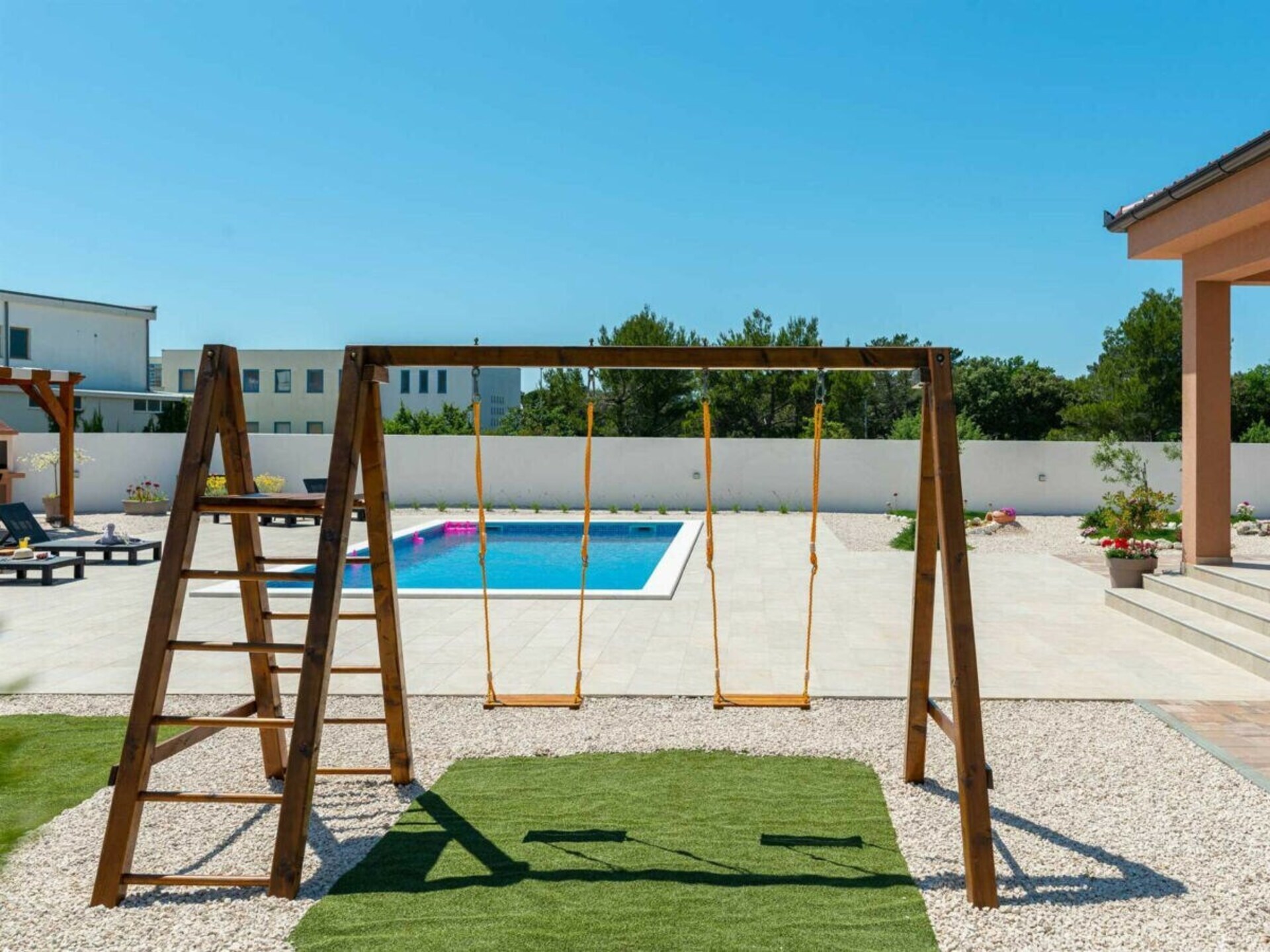 Moderne villa met privézwembad en zeezicht in Zadar, Kroatië - foto 29