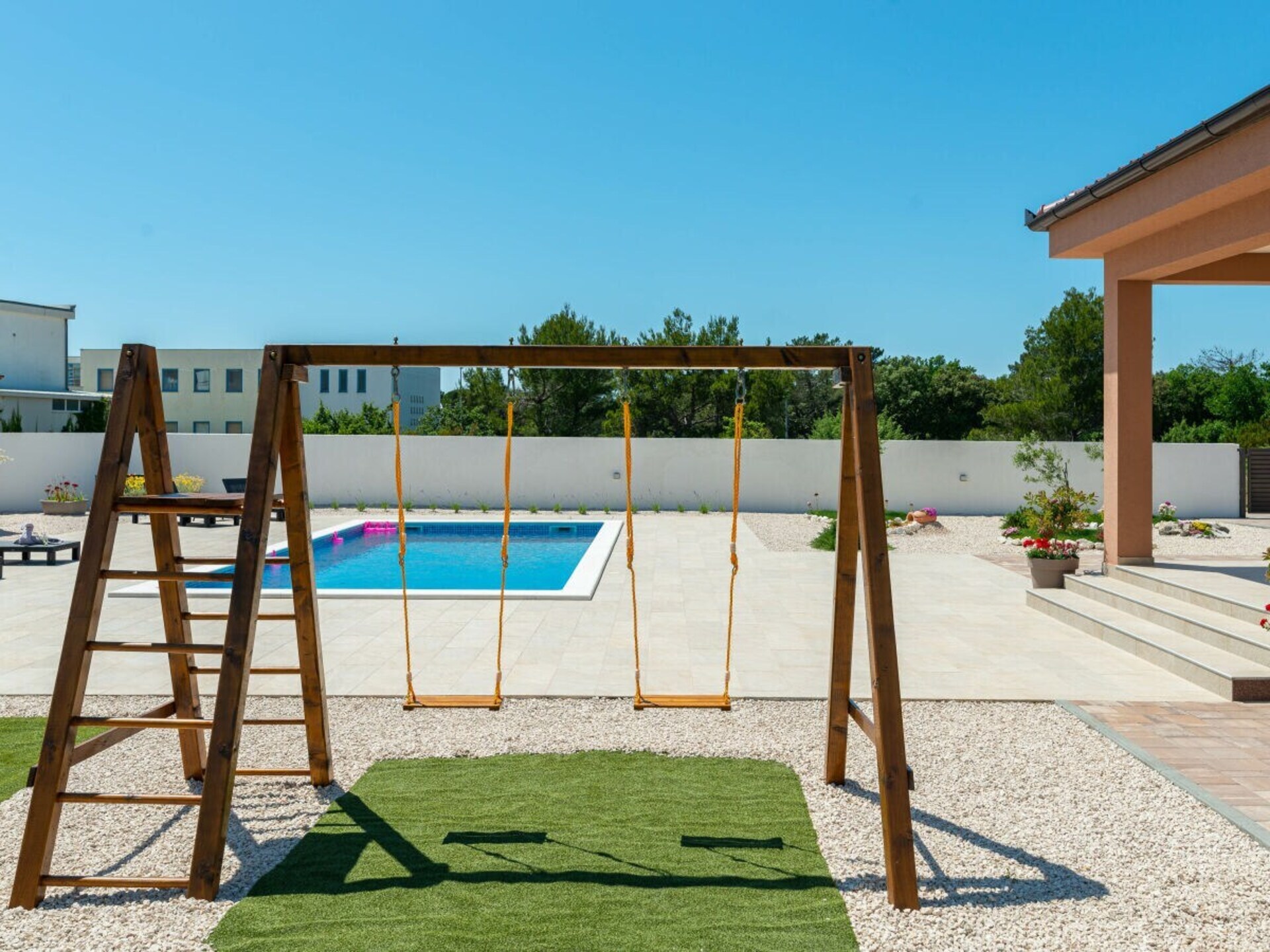 Moderne villa met privézwembad en zeezicht in Zadar, Kroatië - foto 30
