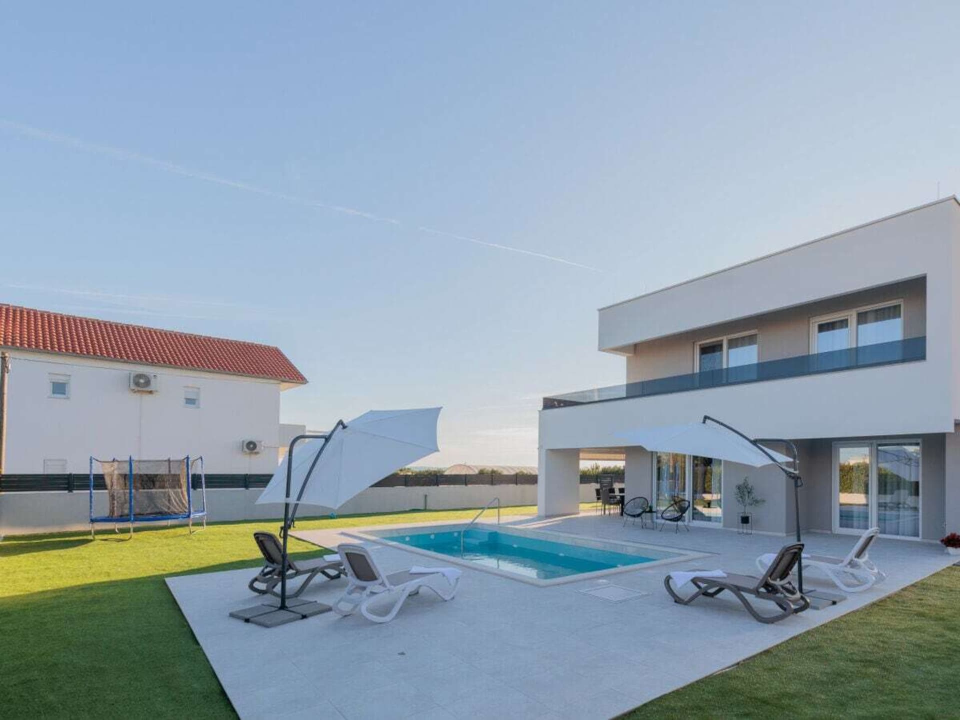 Ruime villa voor 8 personen met privézwembad nabij Vrsi, Dalmatië - foto 7