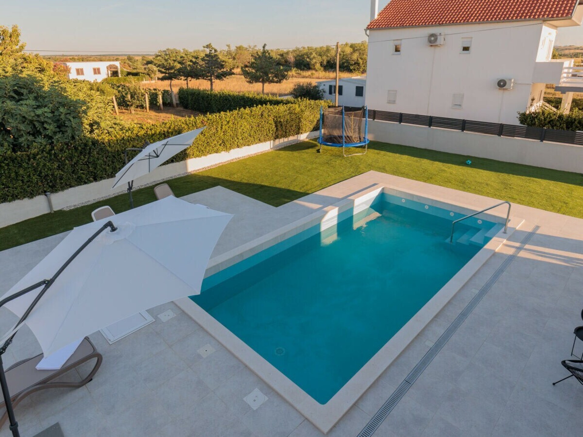 Ruime villa voor 8 personen met privézwembad nabij Vrsi, Dalmatië - foto 9