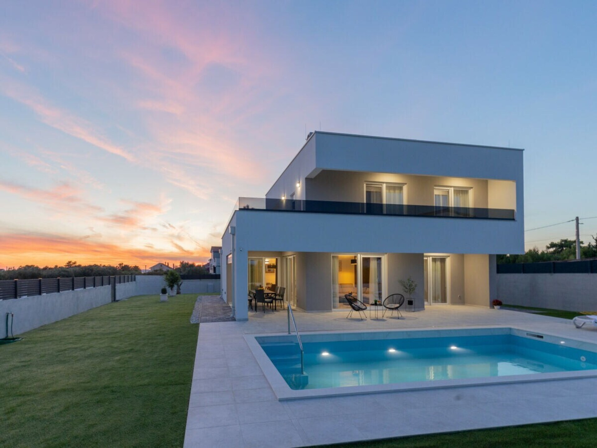 Ruime villa voor 8 personen met privézwembad nabij Vrsi, Dalmatië - foto 20