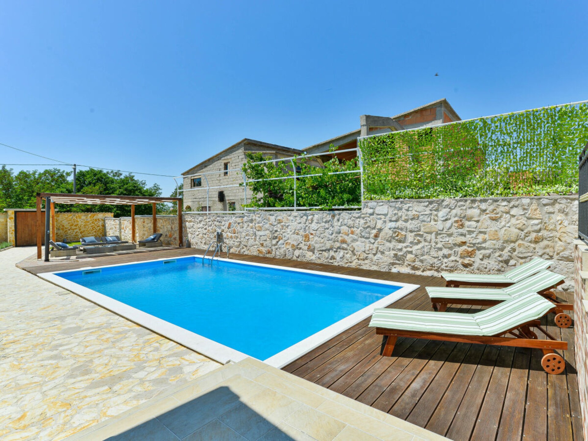 Ruime villa voor 12 personen nabij Zadar, met 6 slaapkamers en privézwembad - foto 14