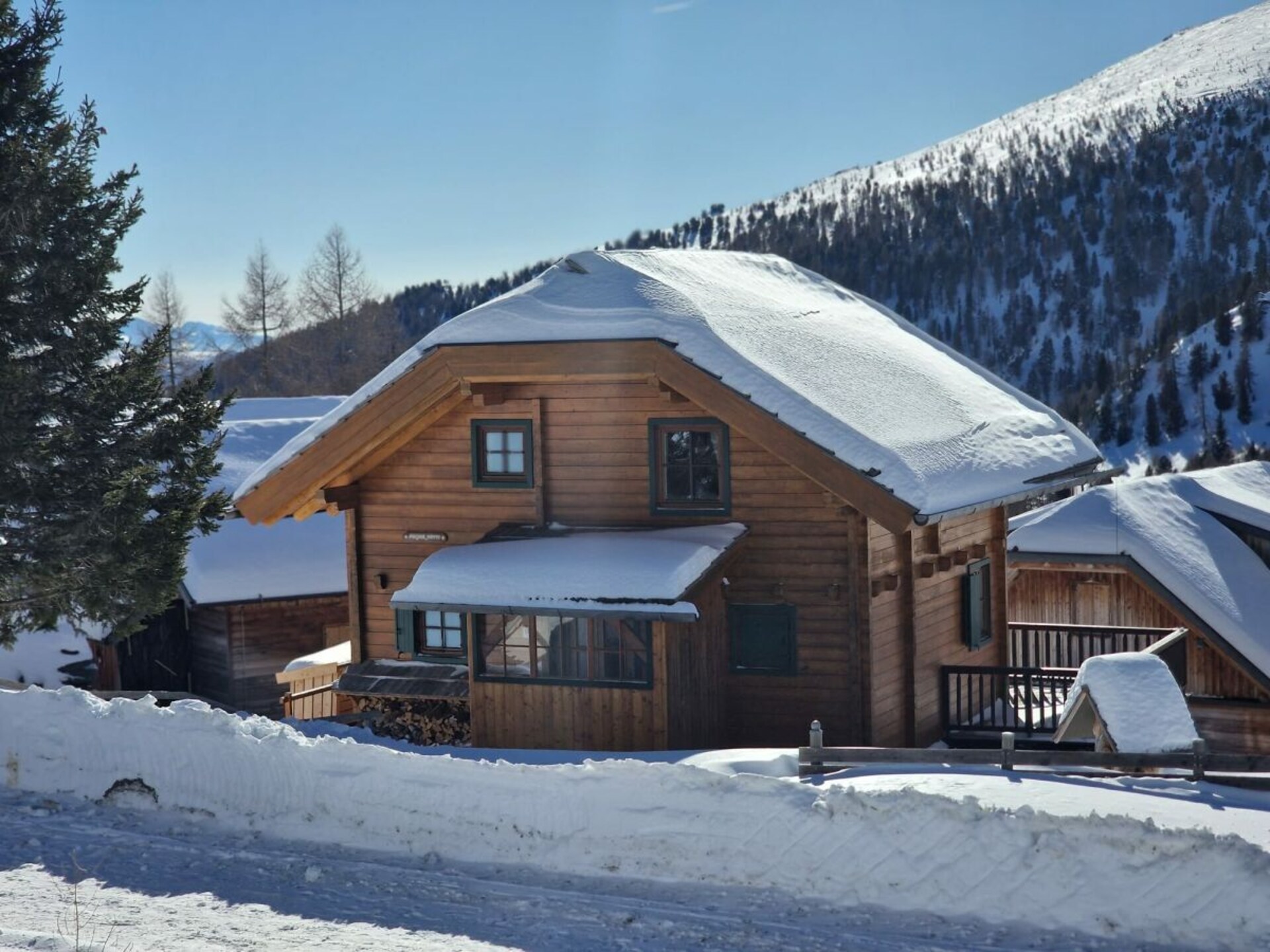 Knus vakantiehuis voor 5 personen, 200m van de skilift bij Falkertsee - foto 1