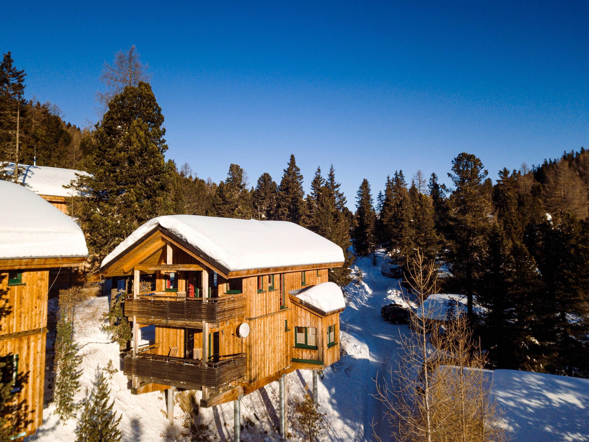 Ruim chalet voor 11 personen aan de piste in Turracherhöhe met sauna - foto 27