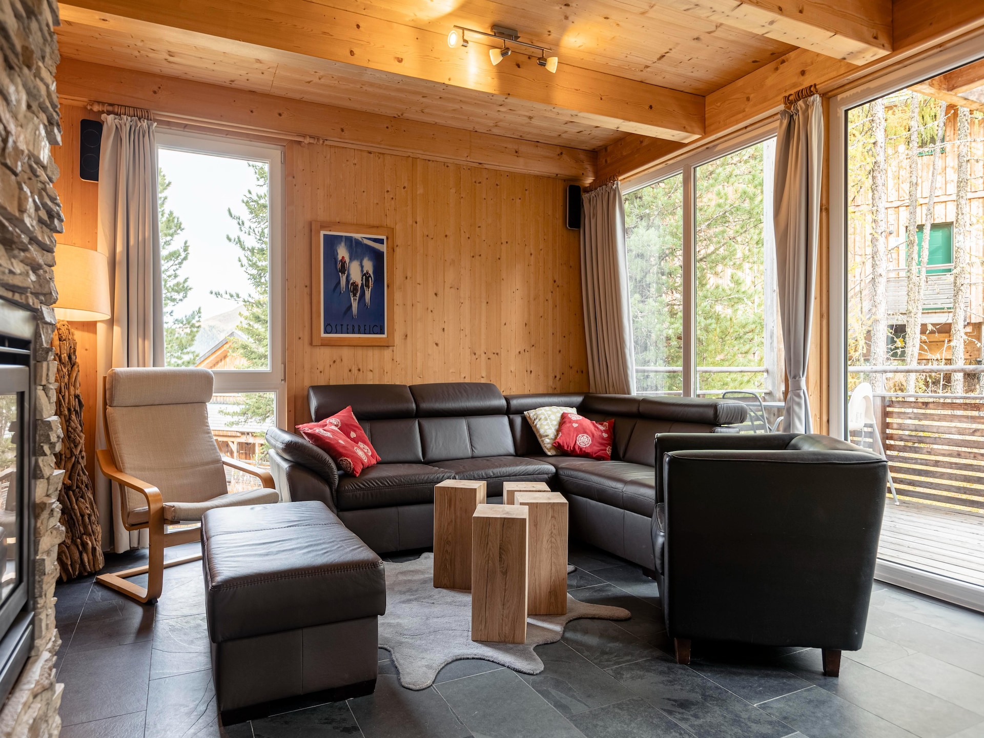 8-persoons chalet aan de piste in Turracherhöhe - foto 14