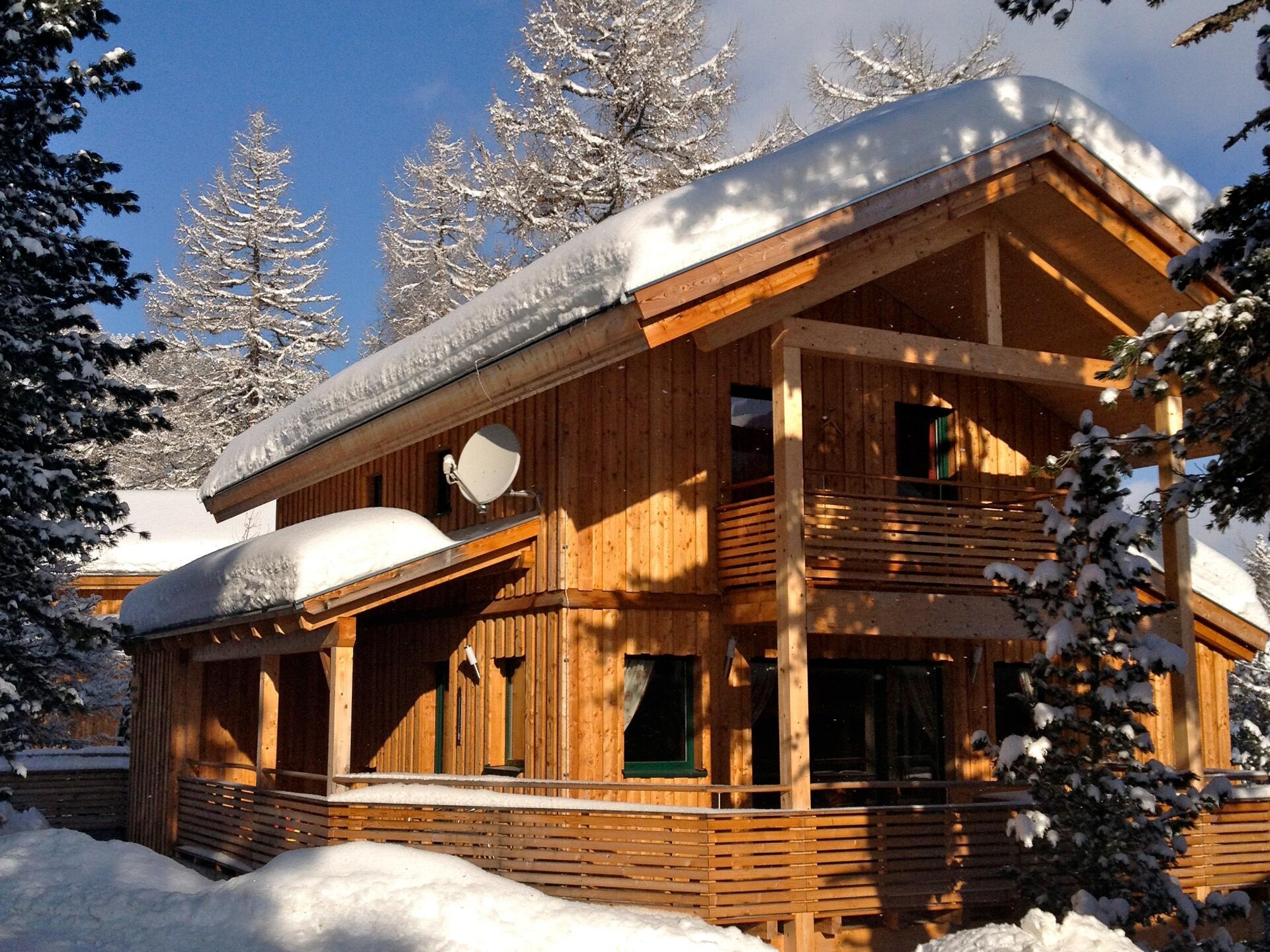 Vrijstaand chalet aan de piste op Turracherhöhe met sauna en bubbelbad - foto 23