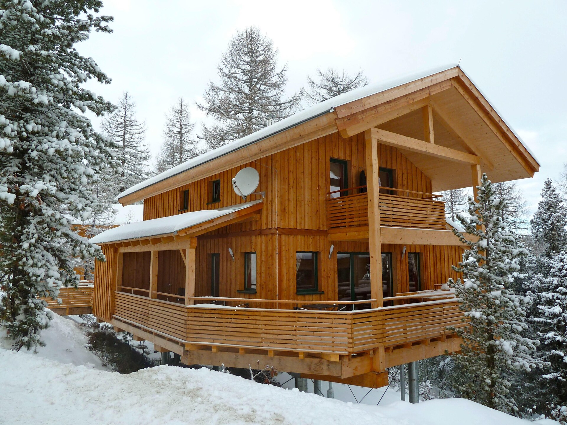 Vrijstaand chalet aan de piste op Turracherhöhe met sauna en bubbelbad - foto 24