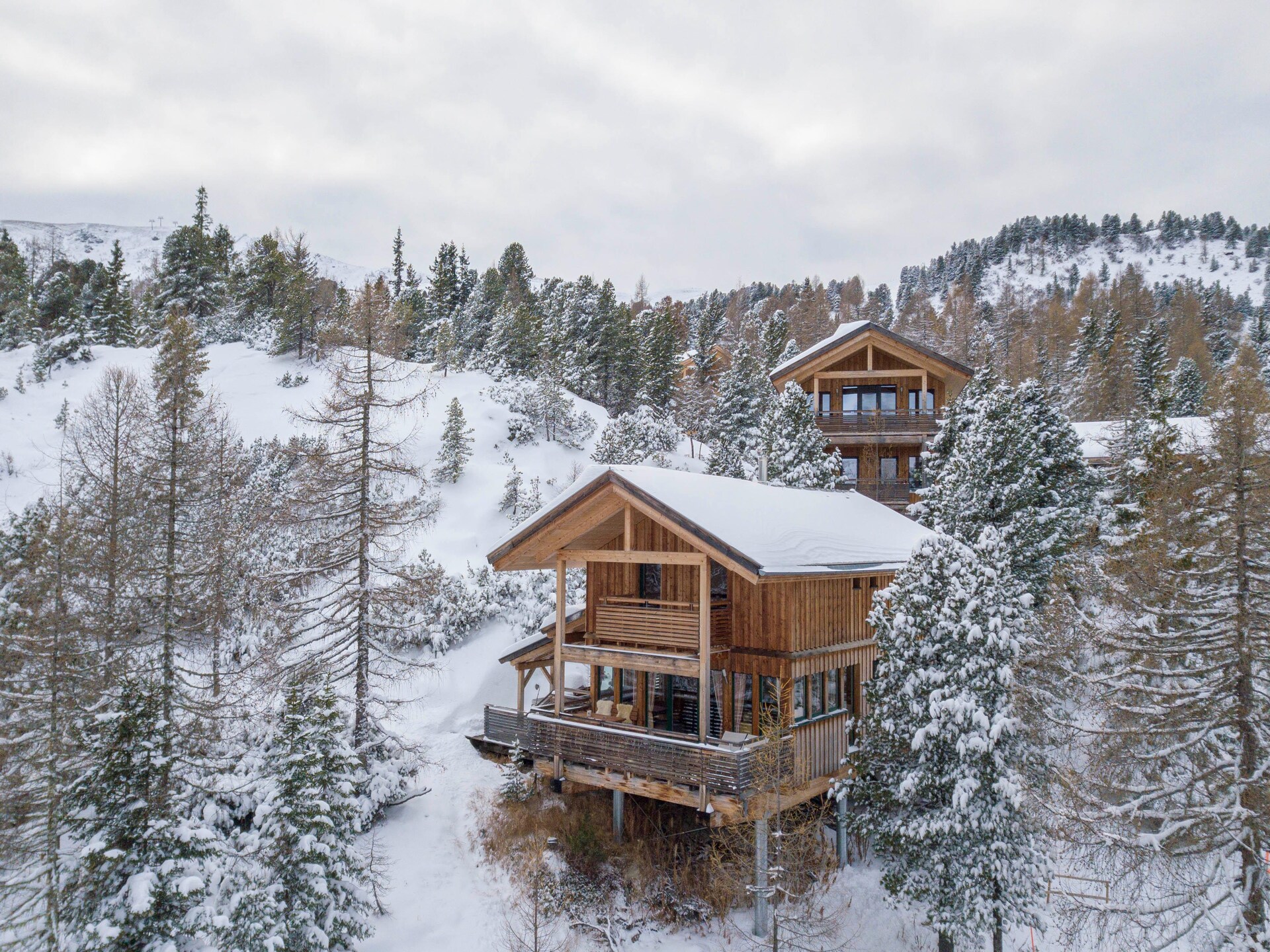 Vrijstaand chalet aan de piste op Turracherhöhe met sauna en bubbelbad - foto 25