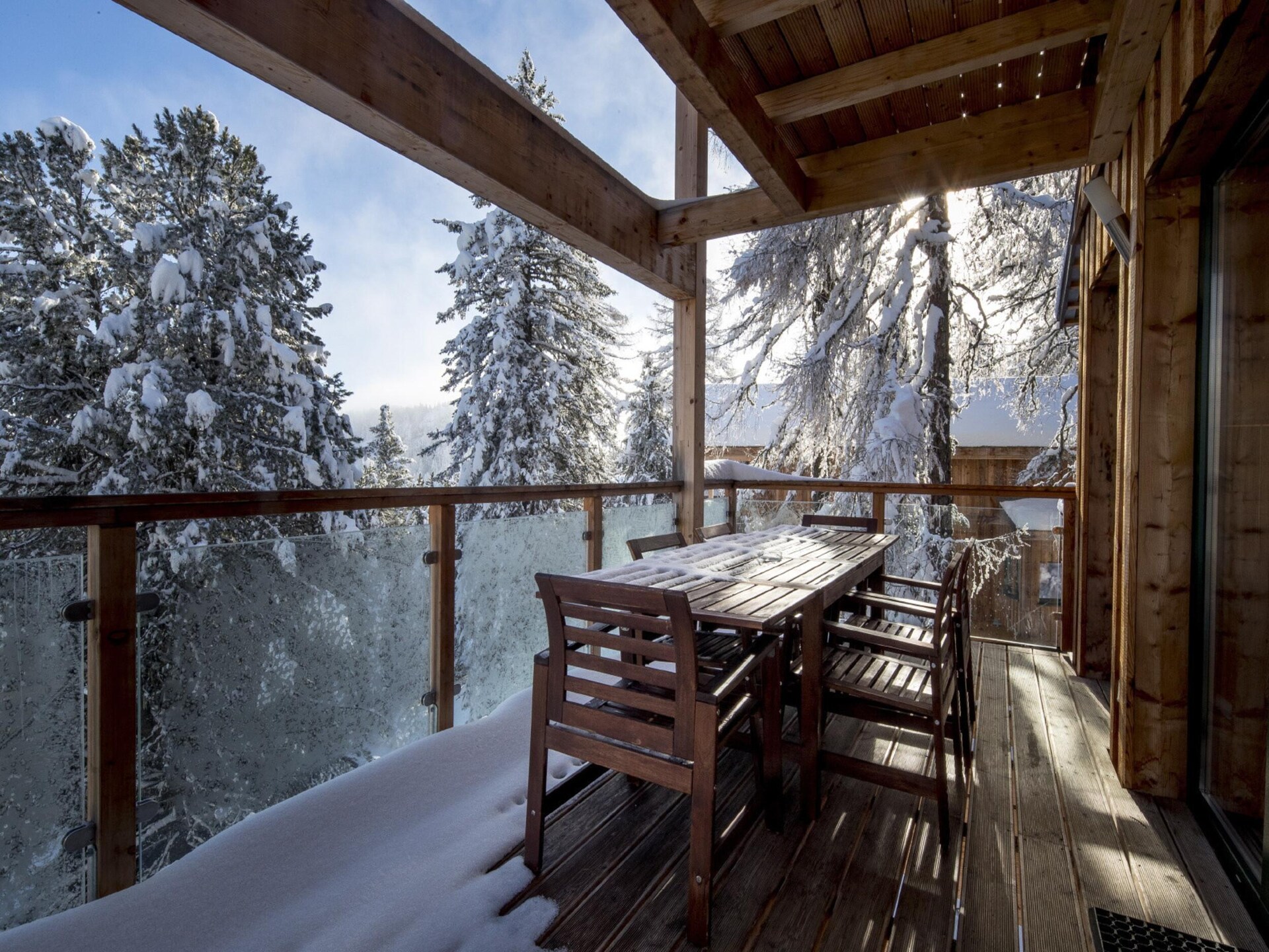 Houten chalet voor 10 personen met sauna en bubbelbad aan de piste in Turracherhöhe - foto 18