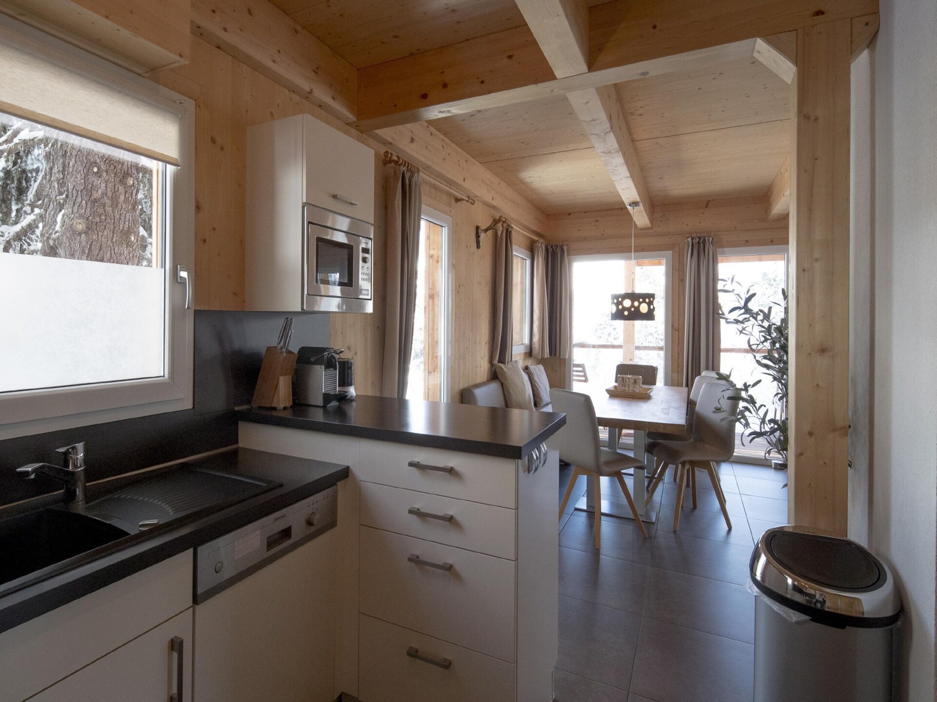 Houten chalet voor 10 personen met sauna en bubbelbad aan de piste in Turracherhöhe - foto 12