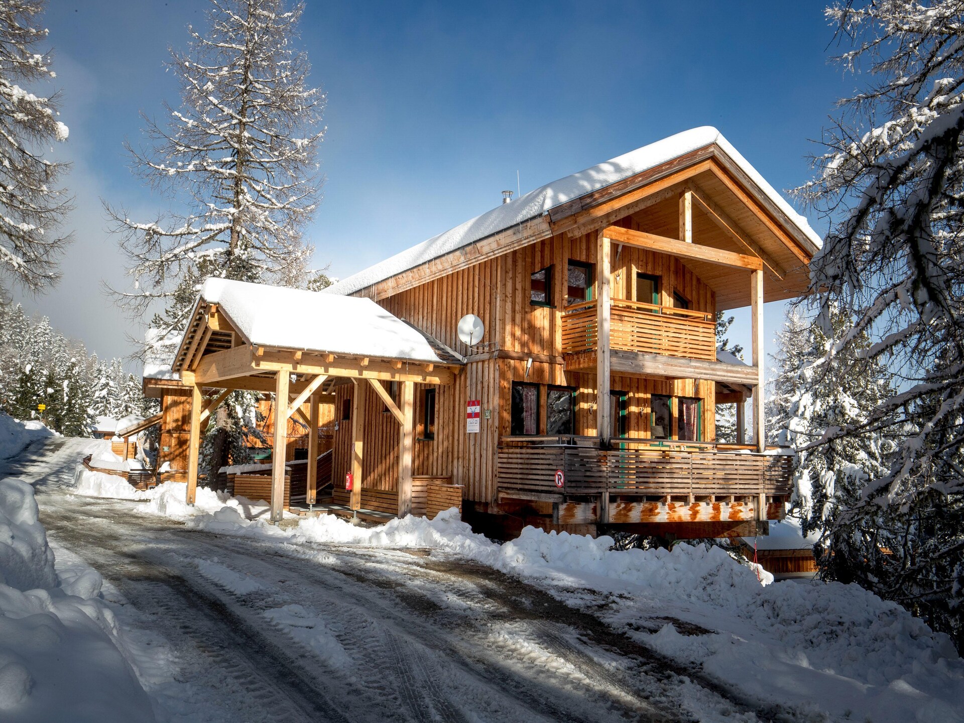 Ruim houten chalet voor 10 personen aan de piste in Turracherhöhe - foto 28