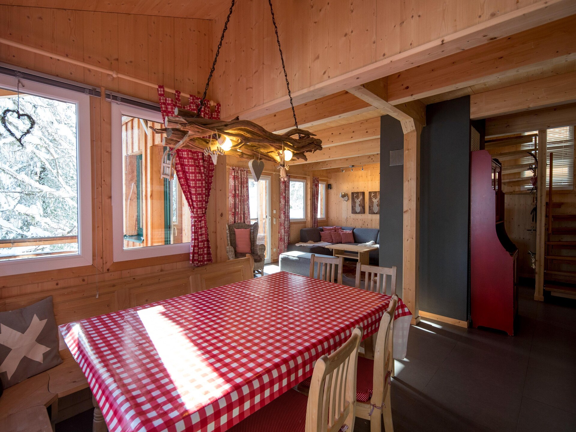 Ruim houten chalet voor 10 personen aan de piste in Turracherhöhe - foto 14