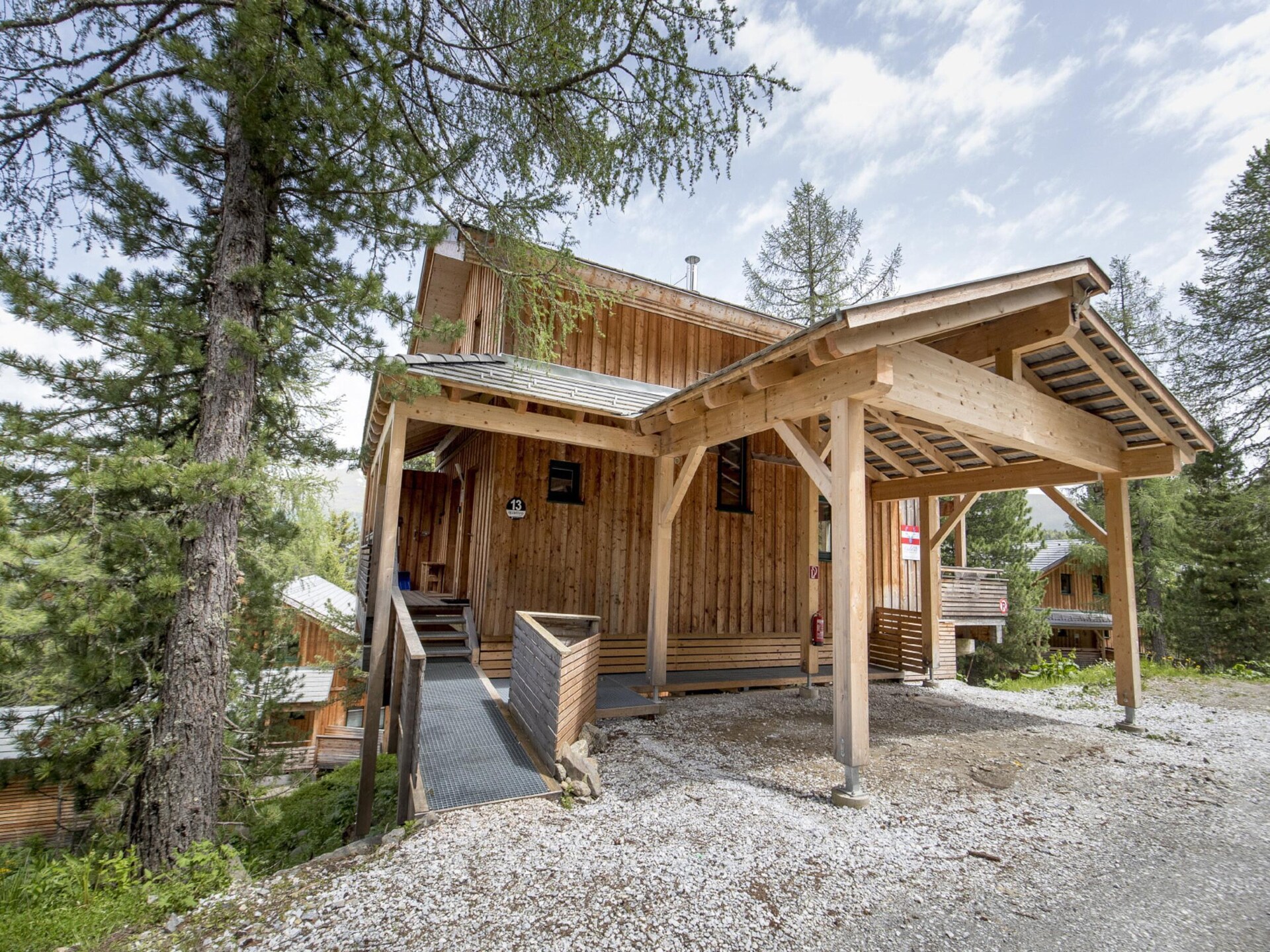 Ruim houten chalet voor 10 personen aan de piste in Turracherhöhe - foto 9