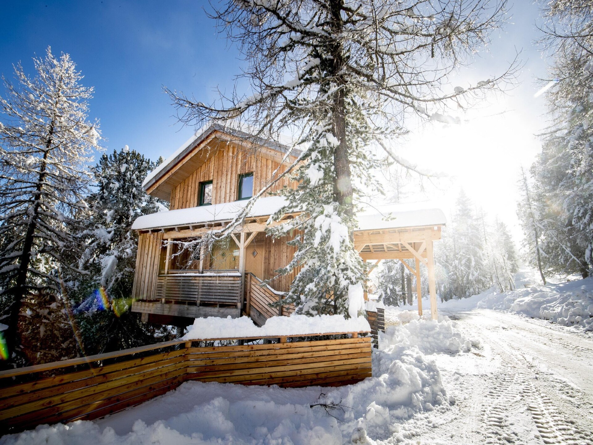 Ruim houten chalet voor 10 personen aan de piste in Turracherhöhe - foto 29
