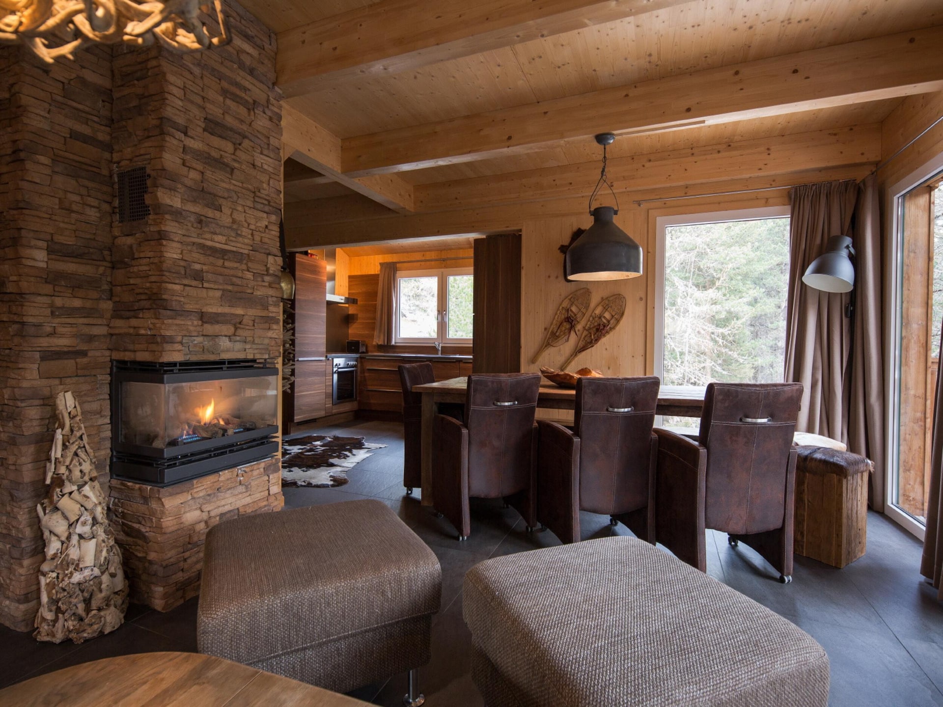 Ruim houten chalet voor 11 personen aan de piste in Turracherhöhe - foto 3