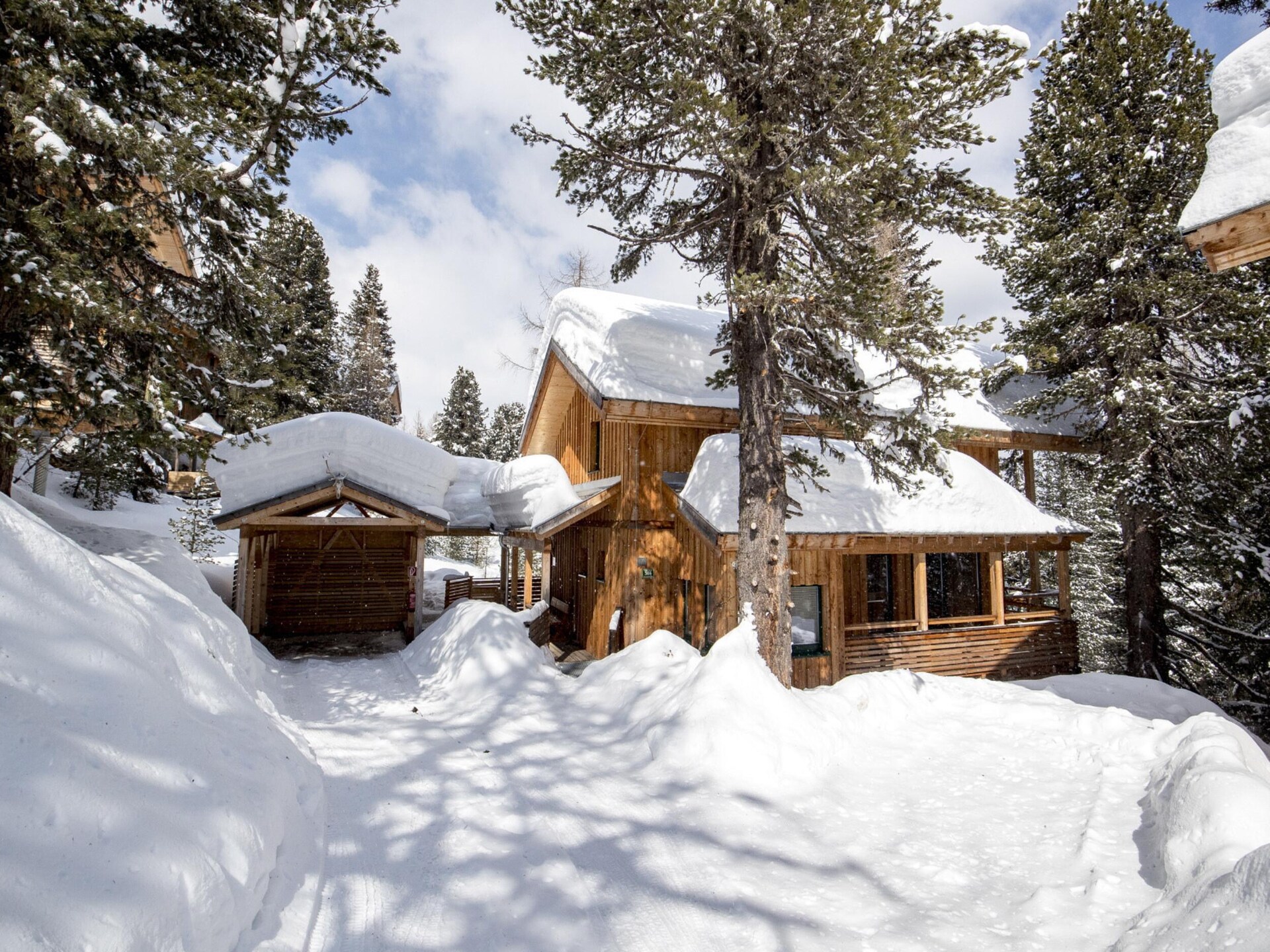 Ruim houten chalet voor 11 personen aan de piste in Turracherhöhe - foto 28