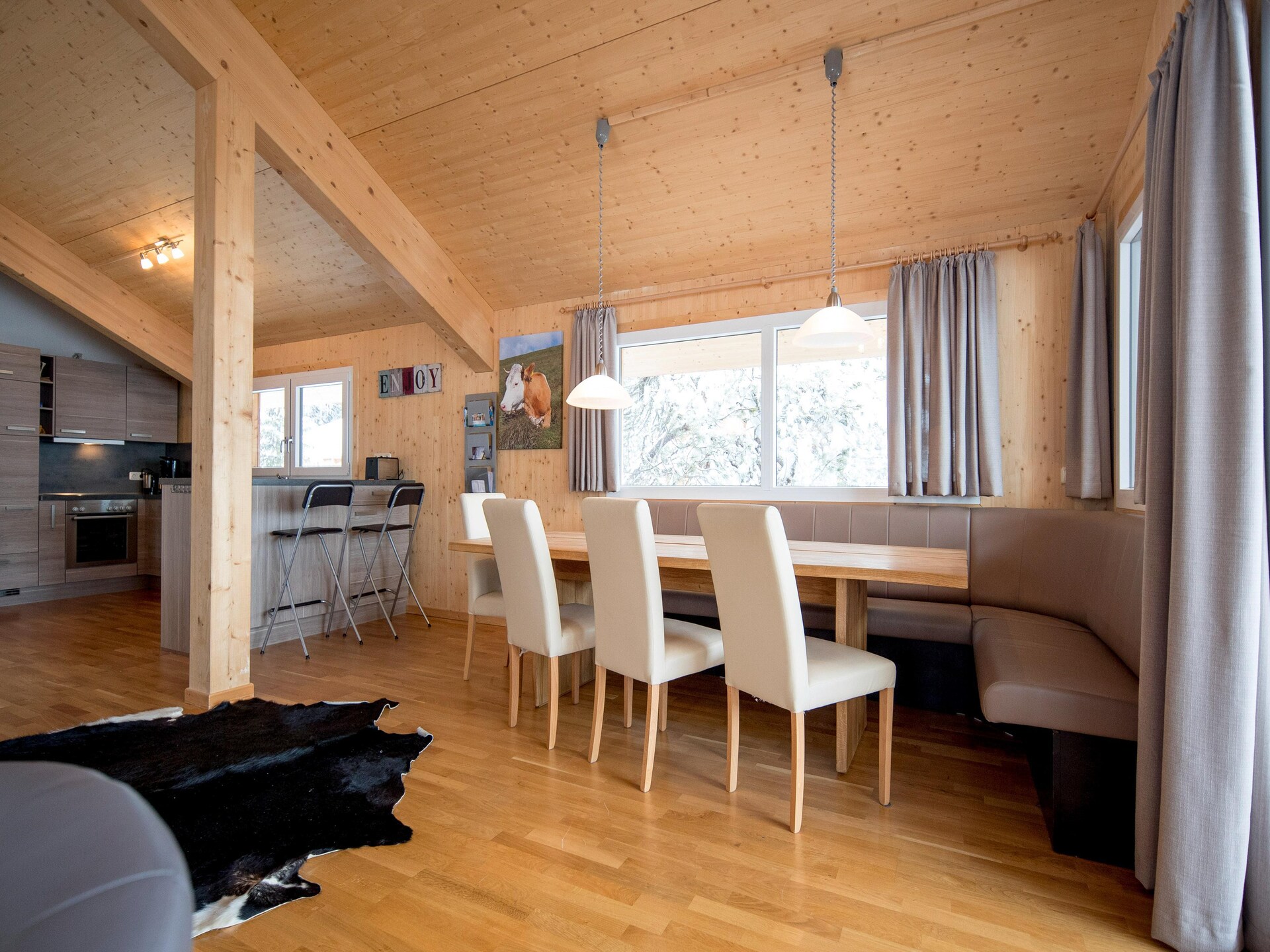 Massief houten chalet voor 12 personen aan de piste op de Turracherhöhe - foto 6